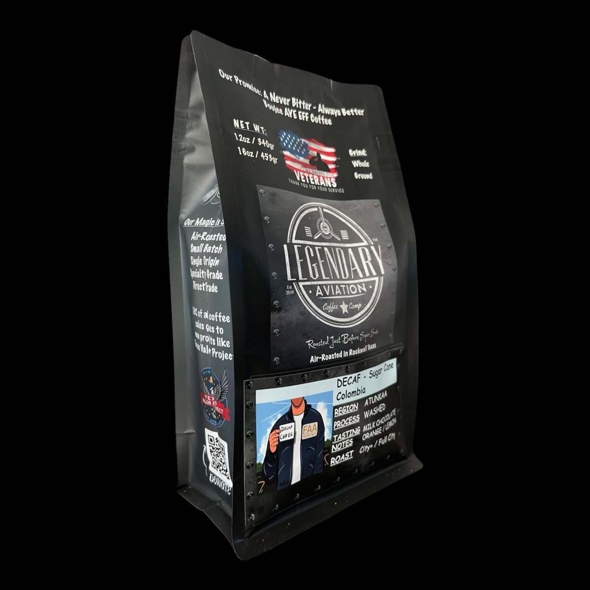 FAA Agent DECAF | Sugar Cane Colombian | Sweet and Smooth