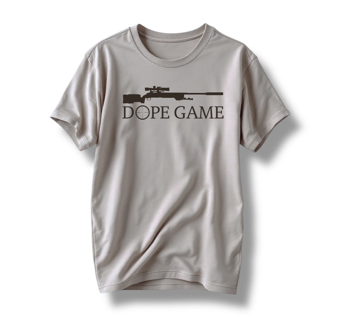 “DOPE GAME” TEE (LIGHT GREY)