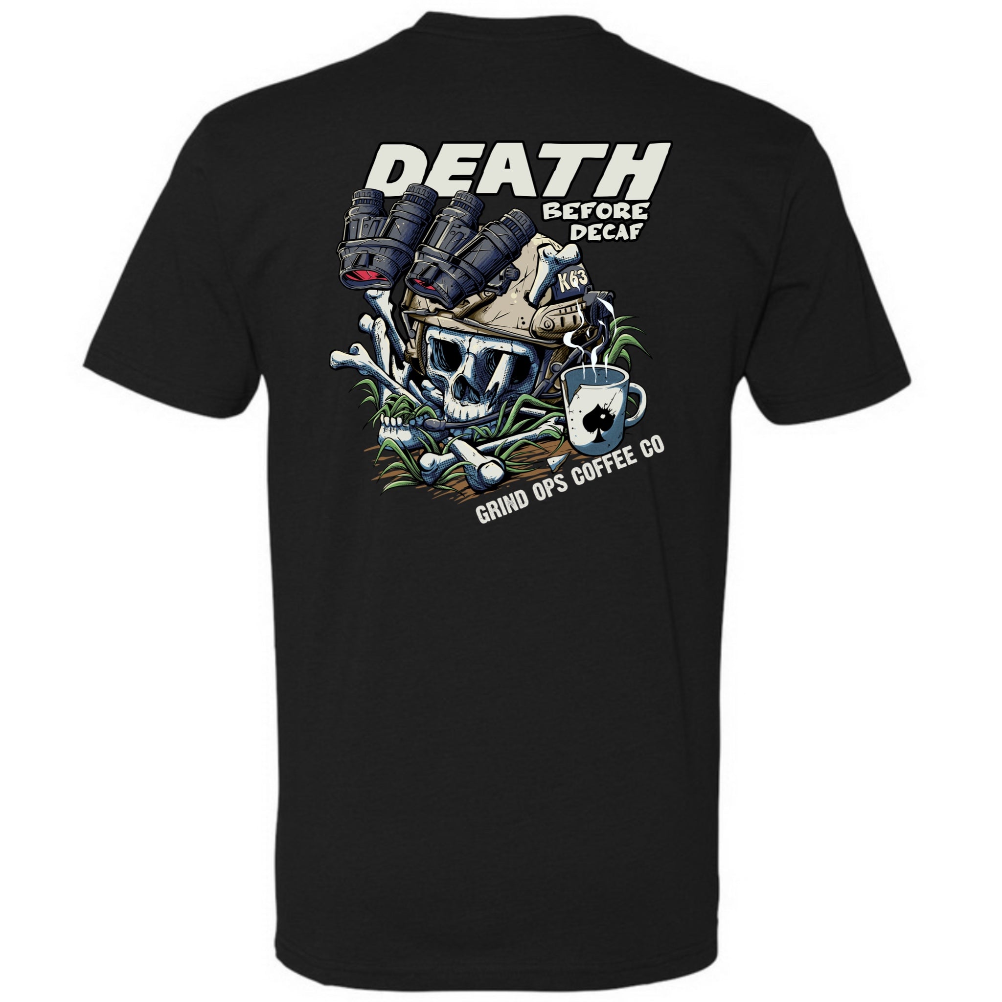 DEATH BEFORE DECAF TEE