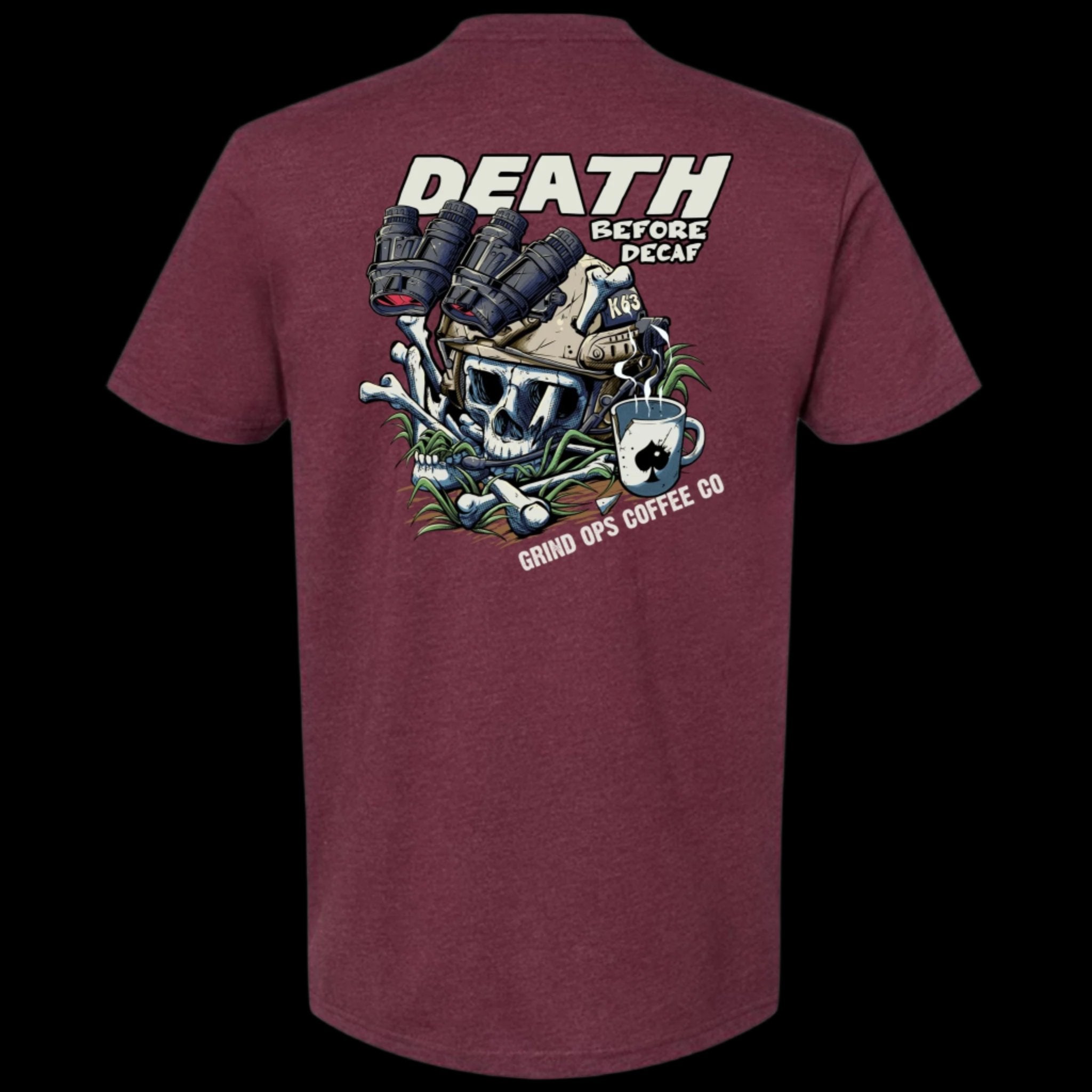 DEATH BEFORE DECAF TEE