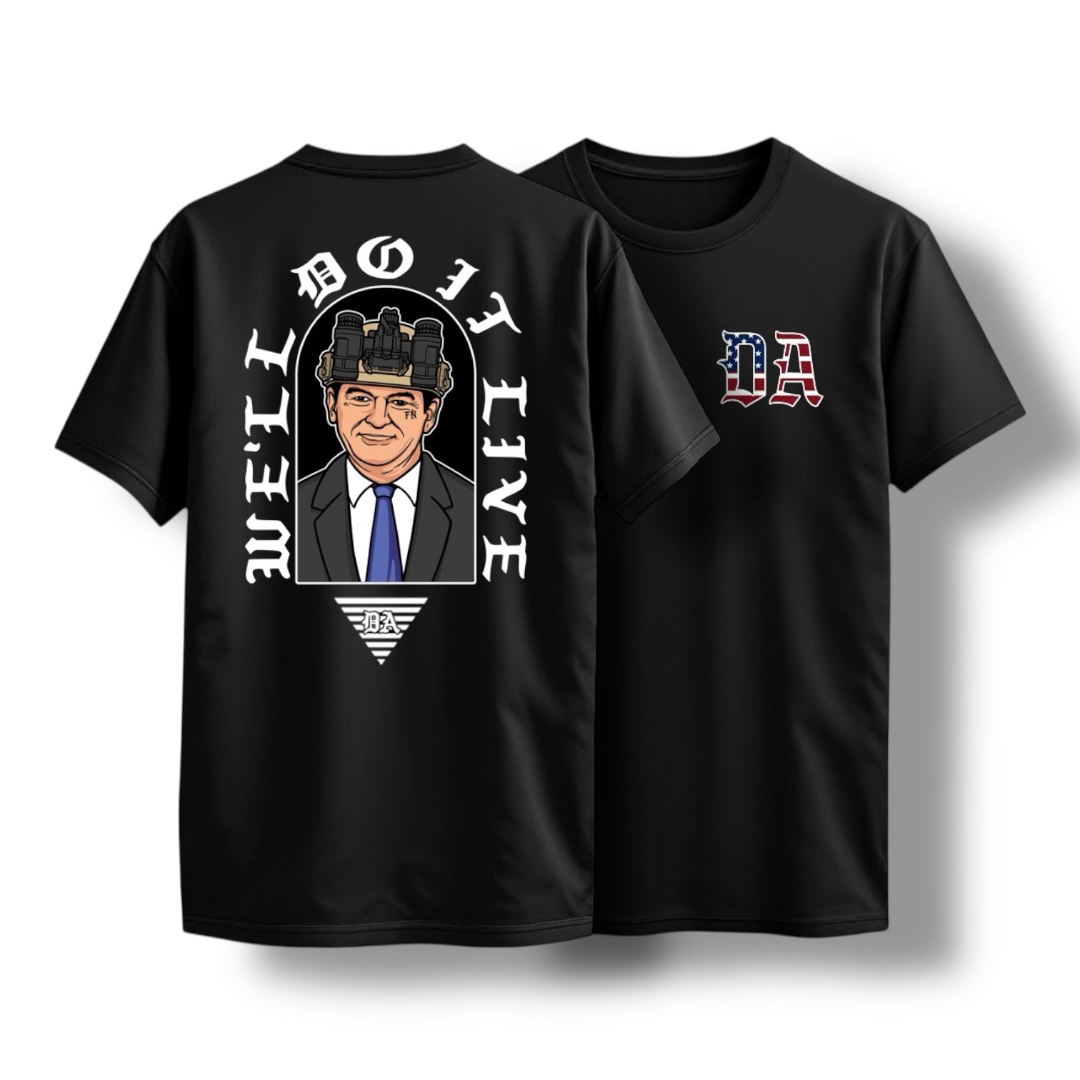 "DO IT LIVE" TEE (BLACK)