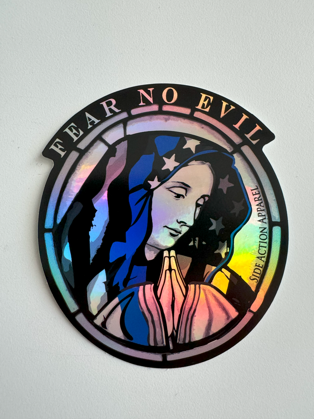 Fear No Evil - Hologram Sticker