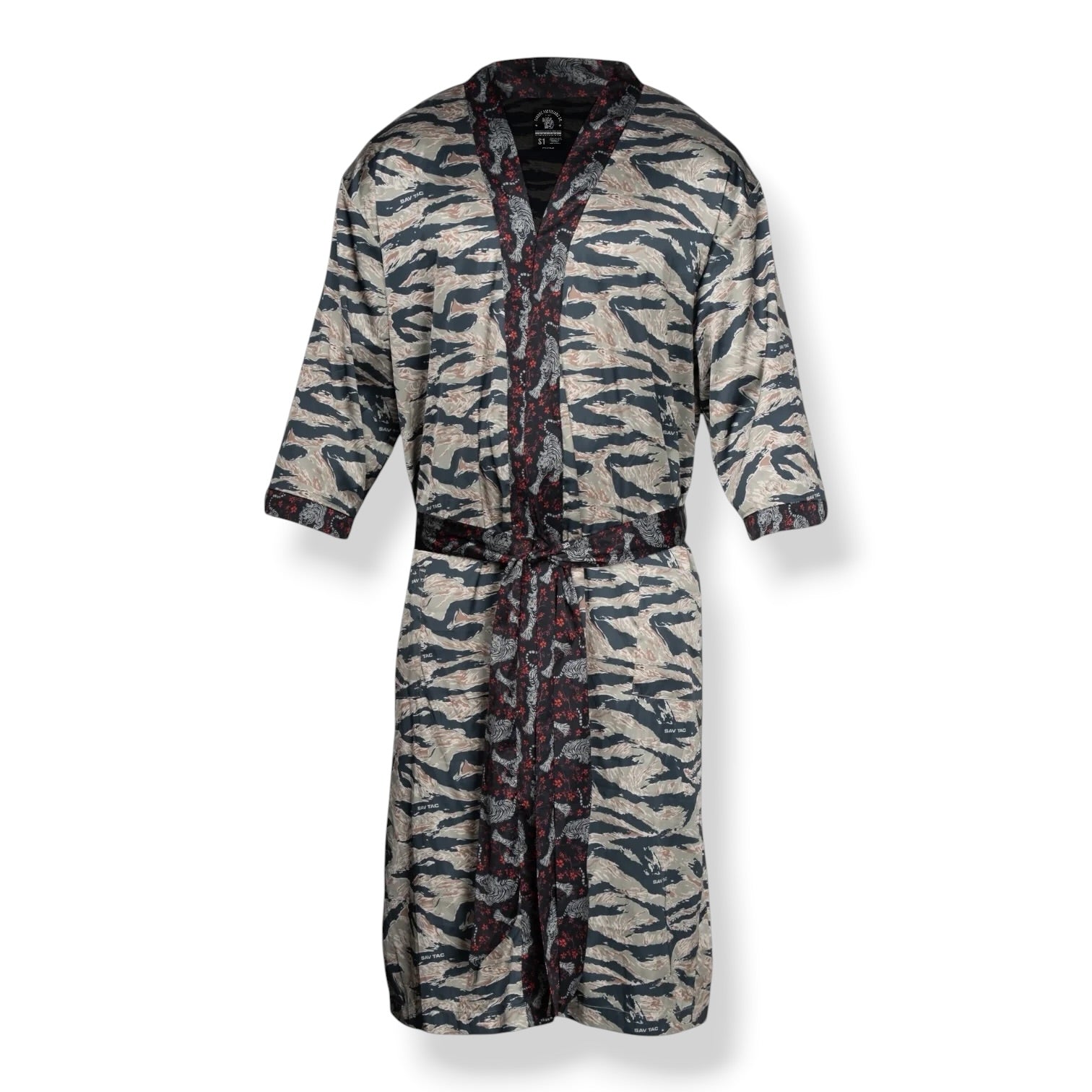 Tiger Stripe Kimono Robe