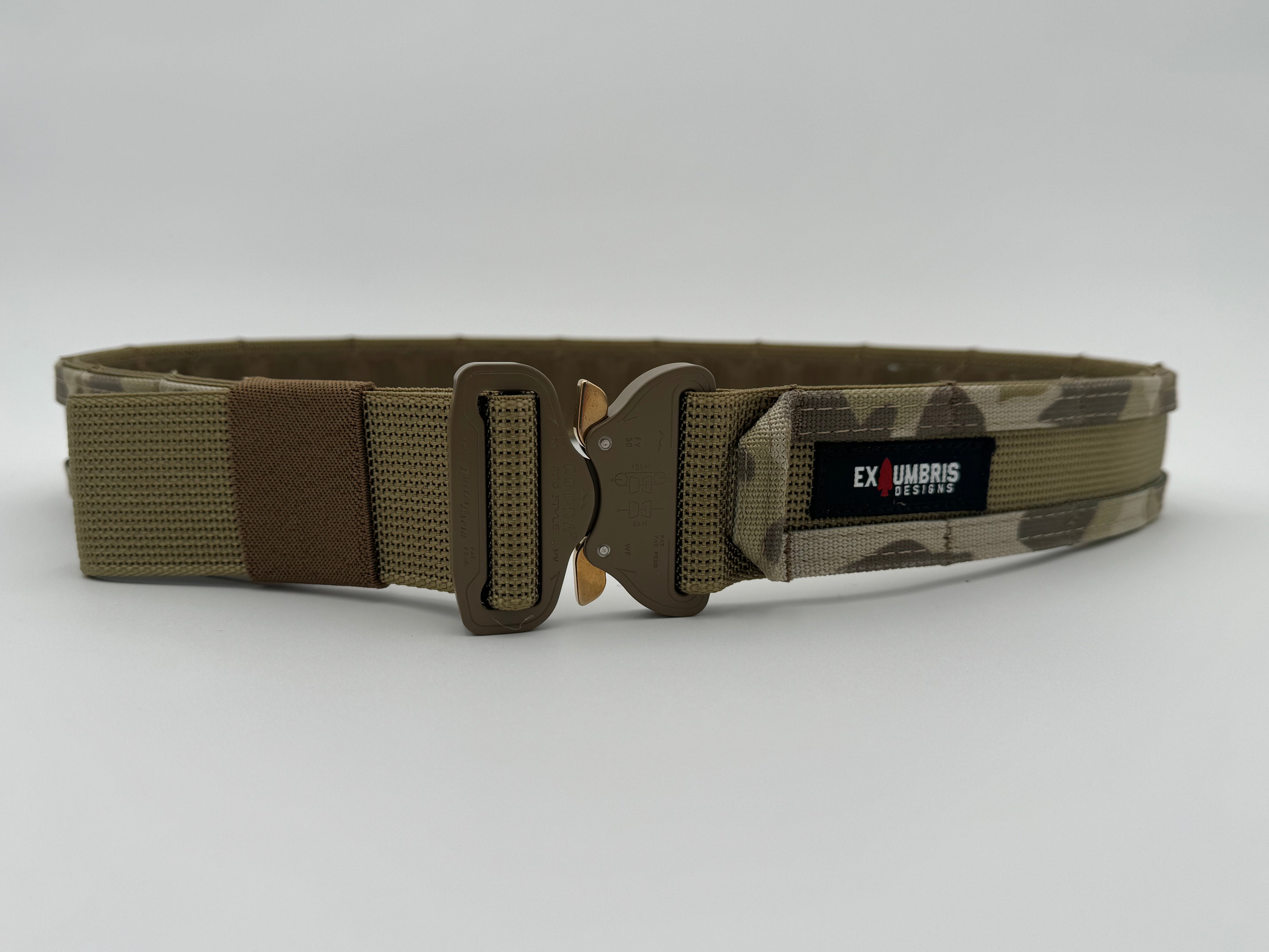 2" Assault Belt - Arid Frog/Desert Tan/Coyote Brown Buckle