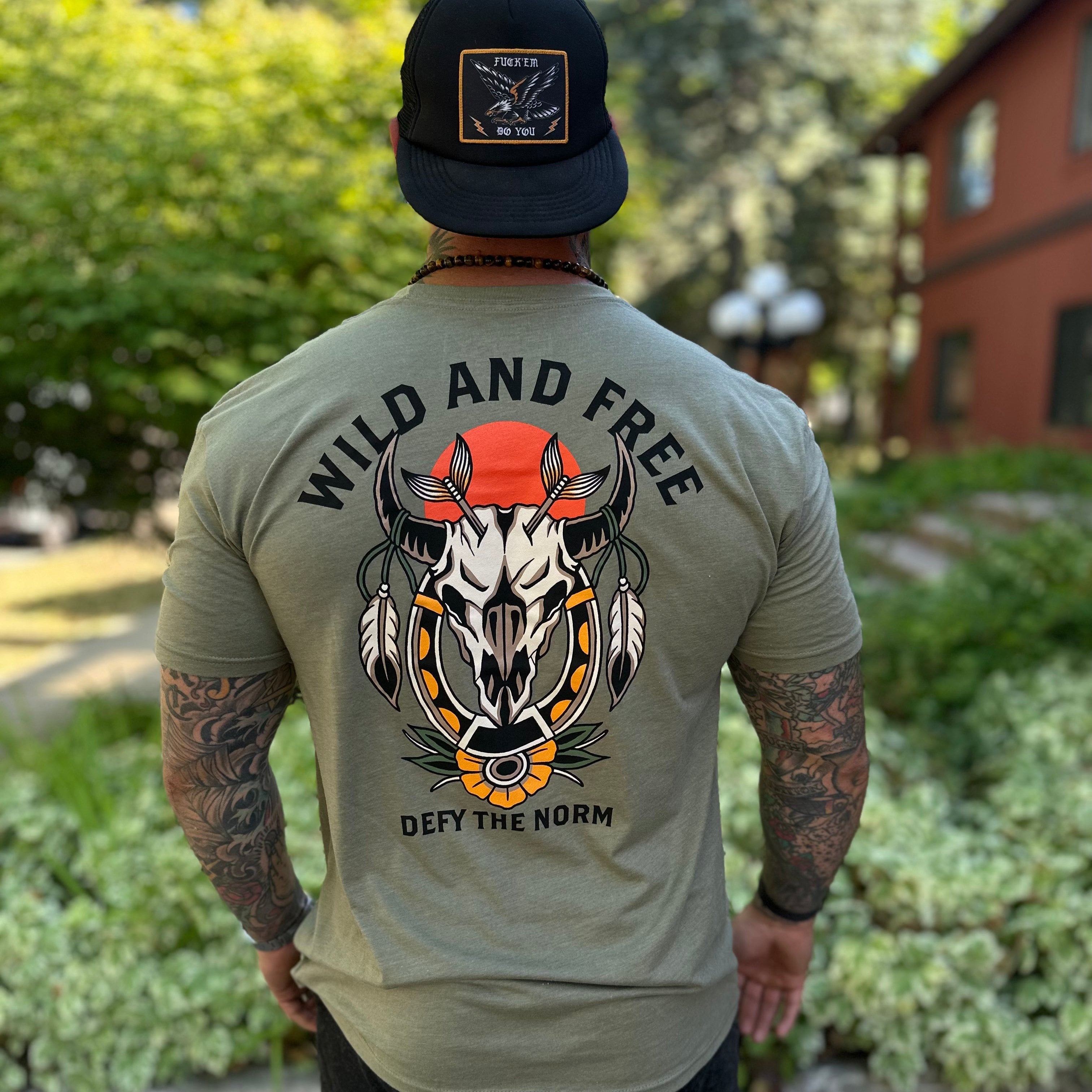 WILD AND FREE TEE