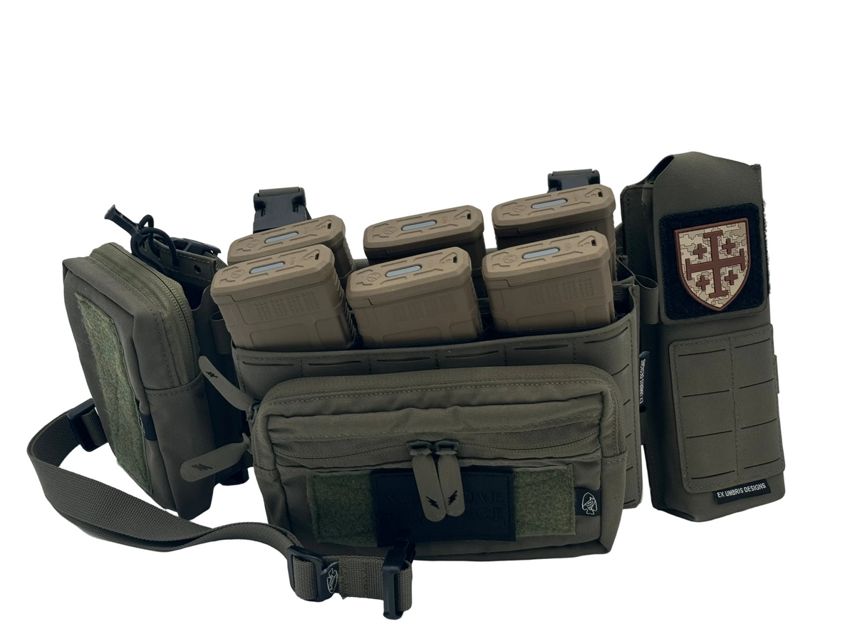 Triple 5.56mm MOLLE Placard