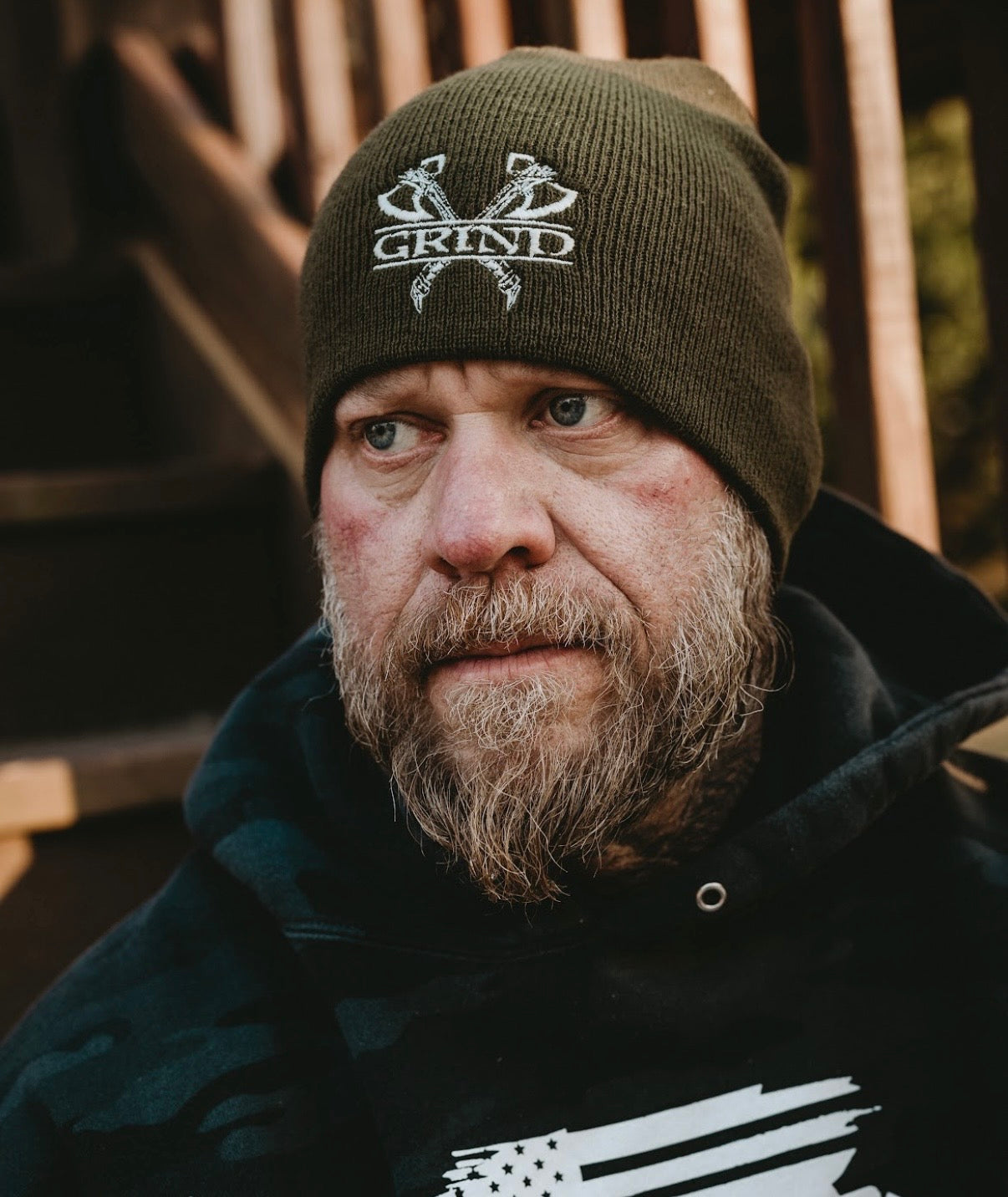 Flat Skull Beanie