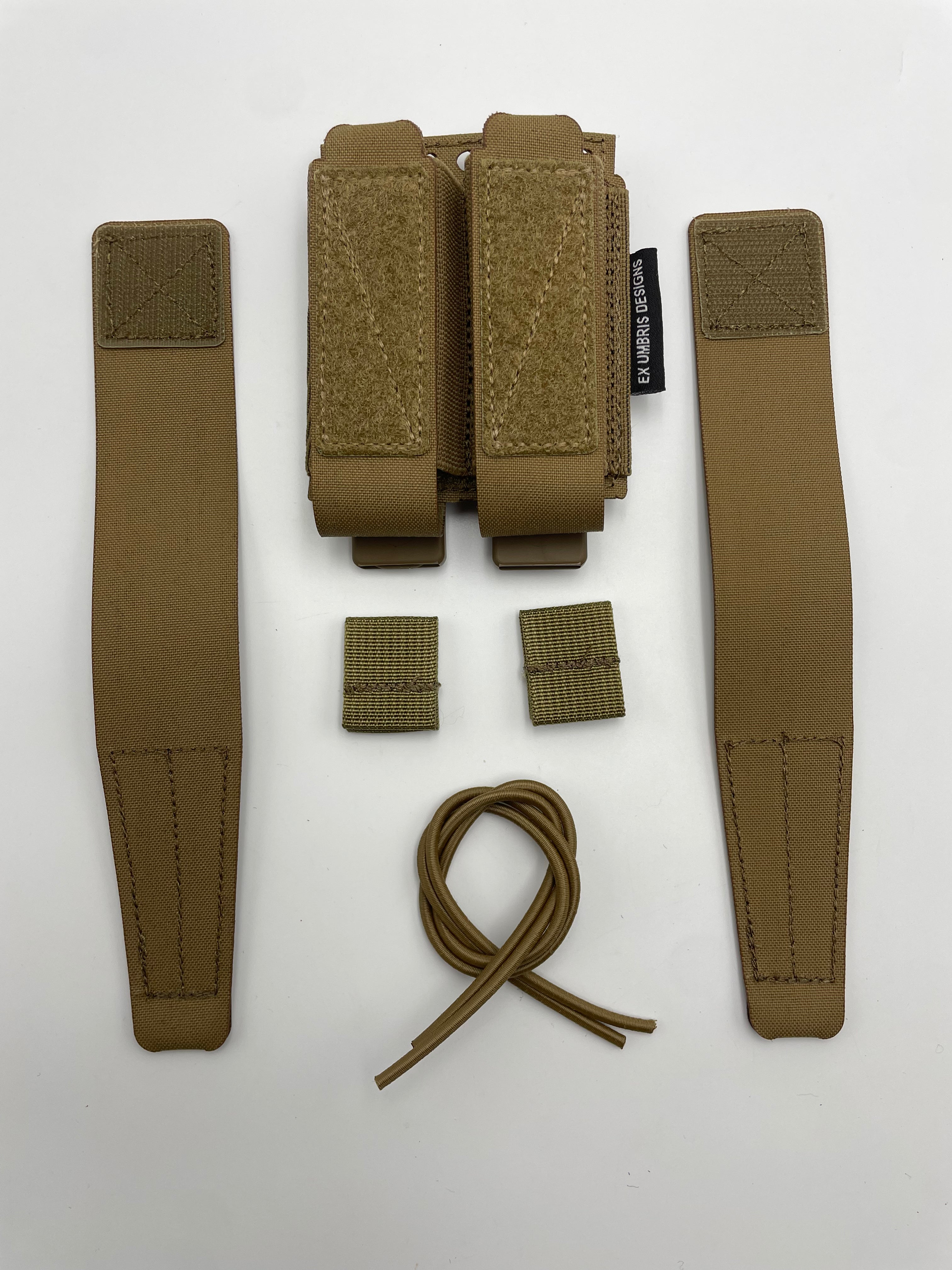 Modular Double Pistol Mag Pouch