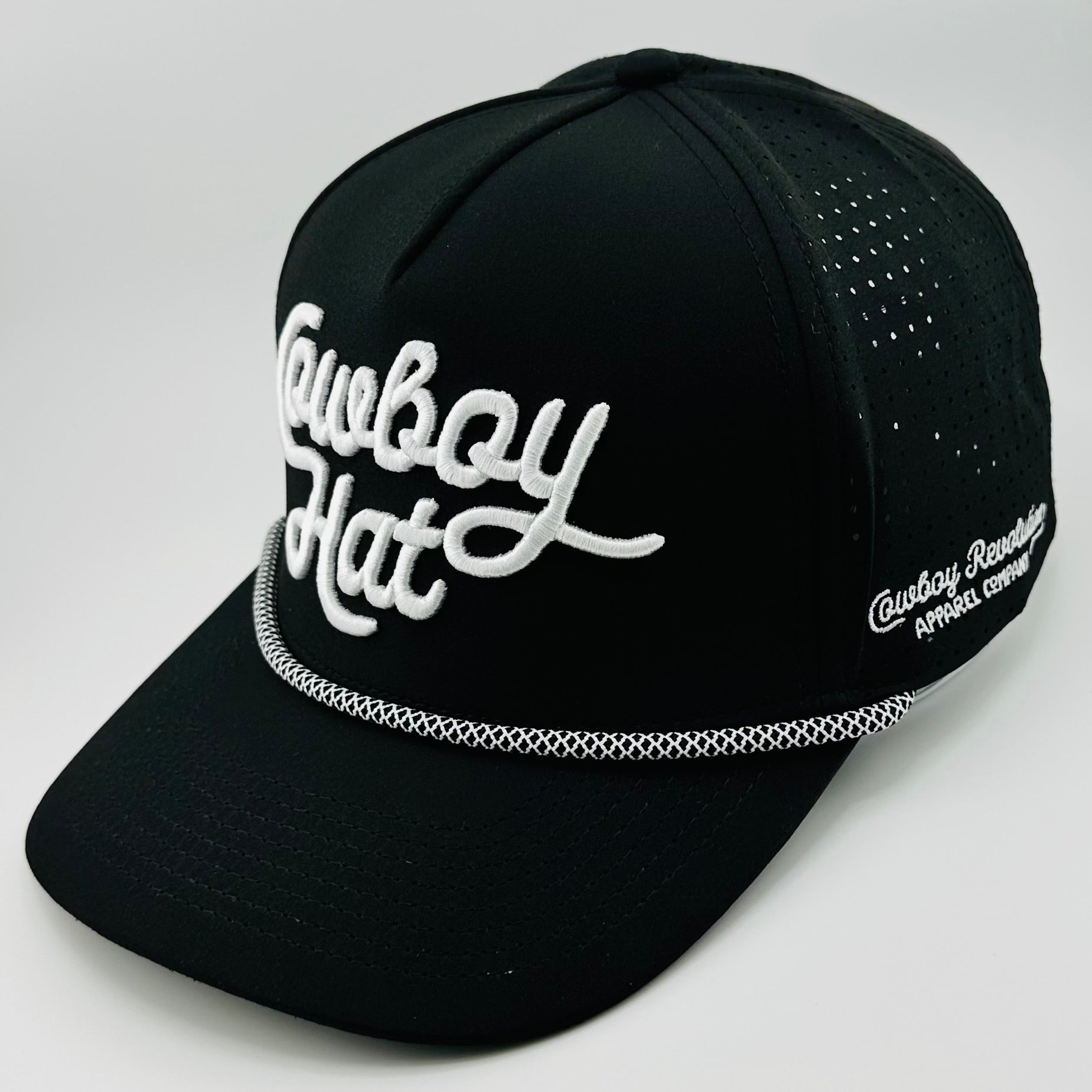 GORRA DE CAMIONERO NEGRA EDICIÓN VERANO “COWBOY HAT”