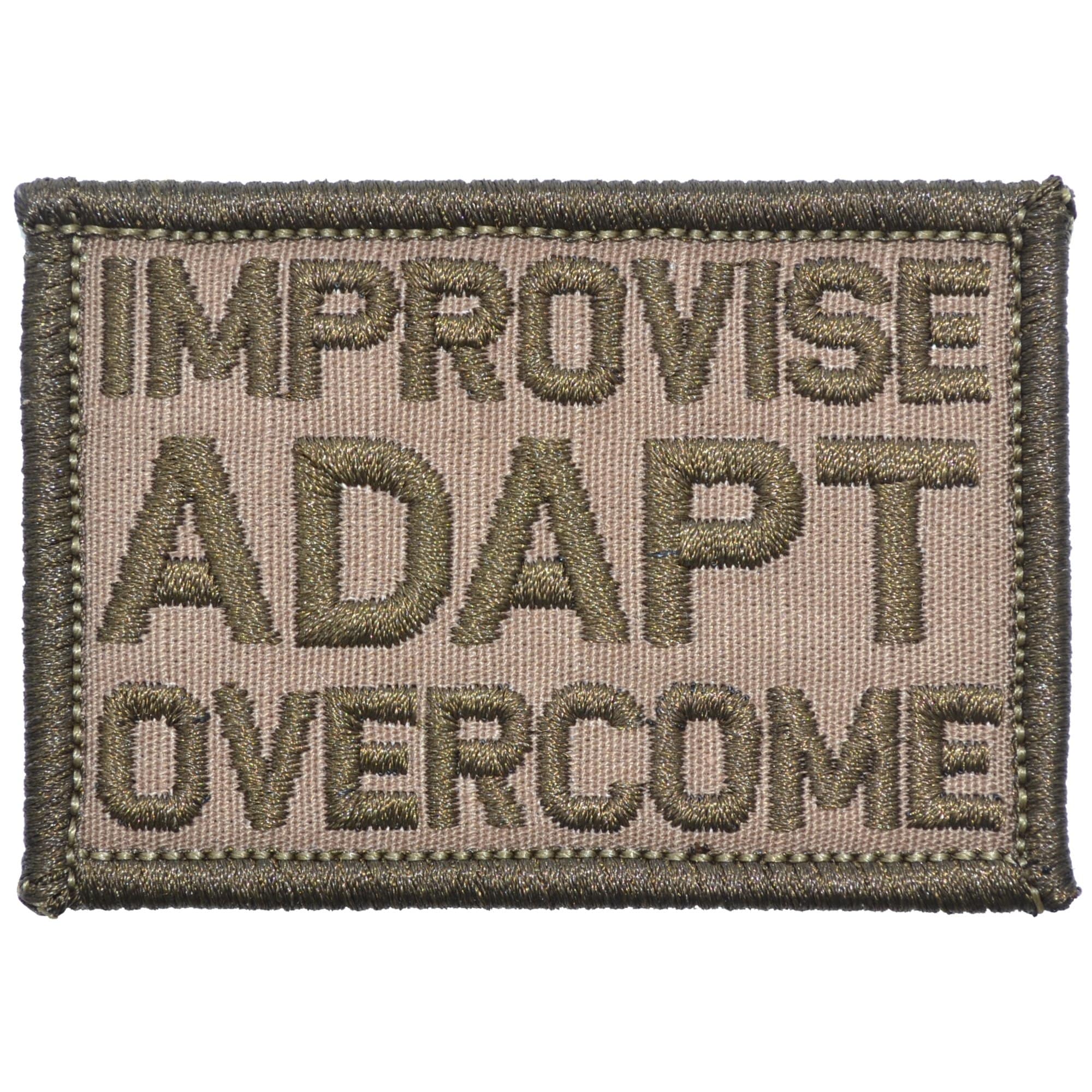 Improvise Adapt Overcome - 2x3 Patch