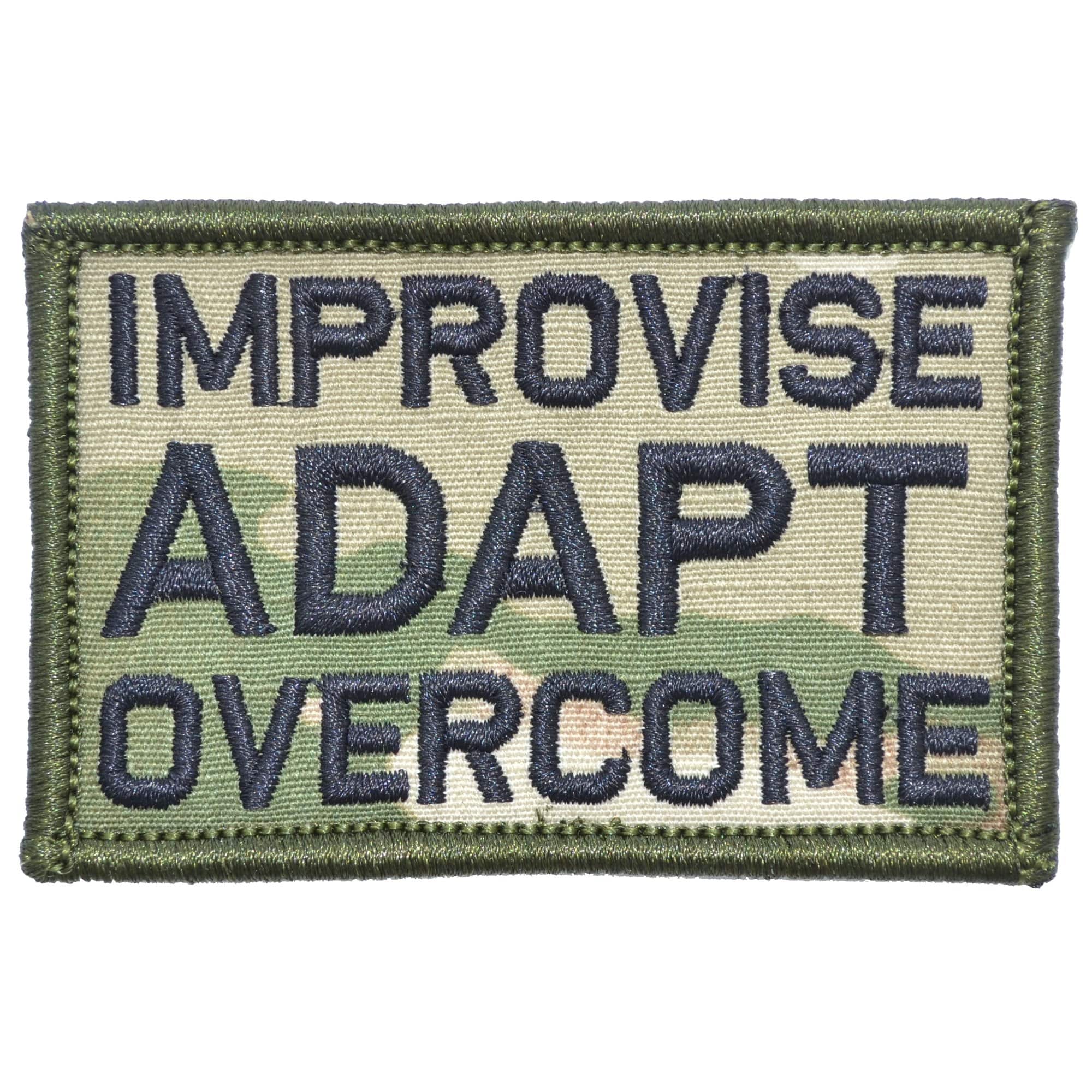 Improvise Adapt Overcome - 2x3 Patch