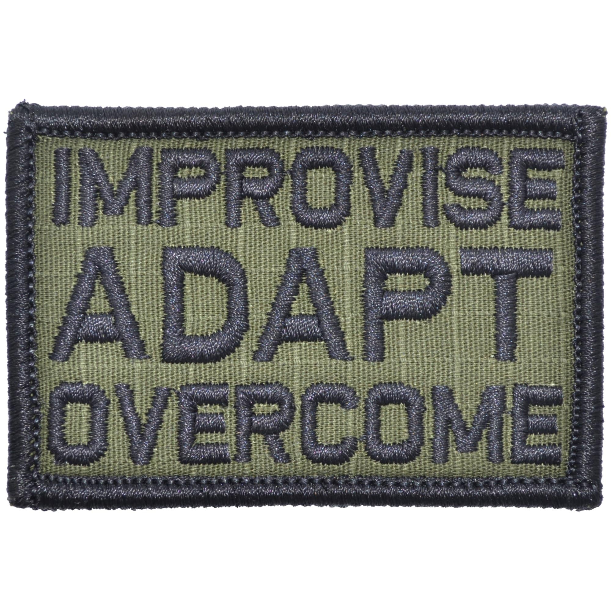 Improvise Adapt Overcome - 2x3 Patch