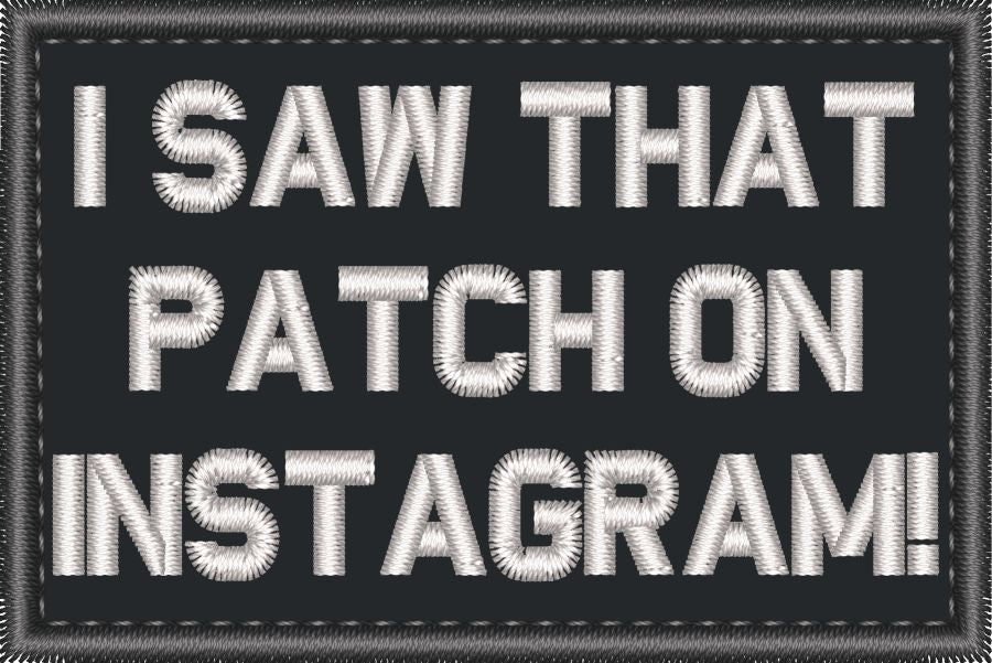 As Seen on our Socials - Patches Instagram - Facebook - Twitter / X - Tiktok Social Media