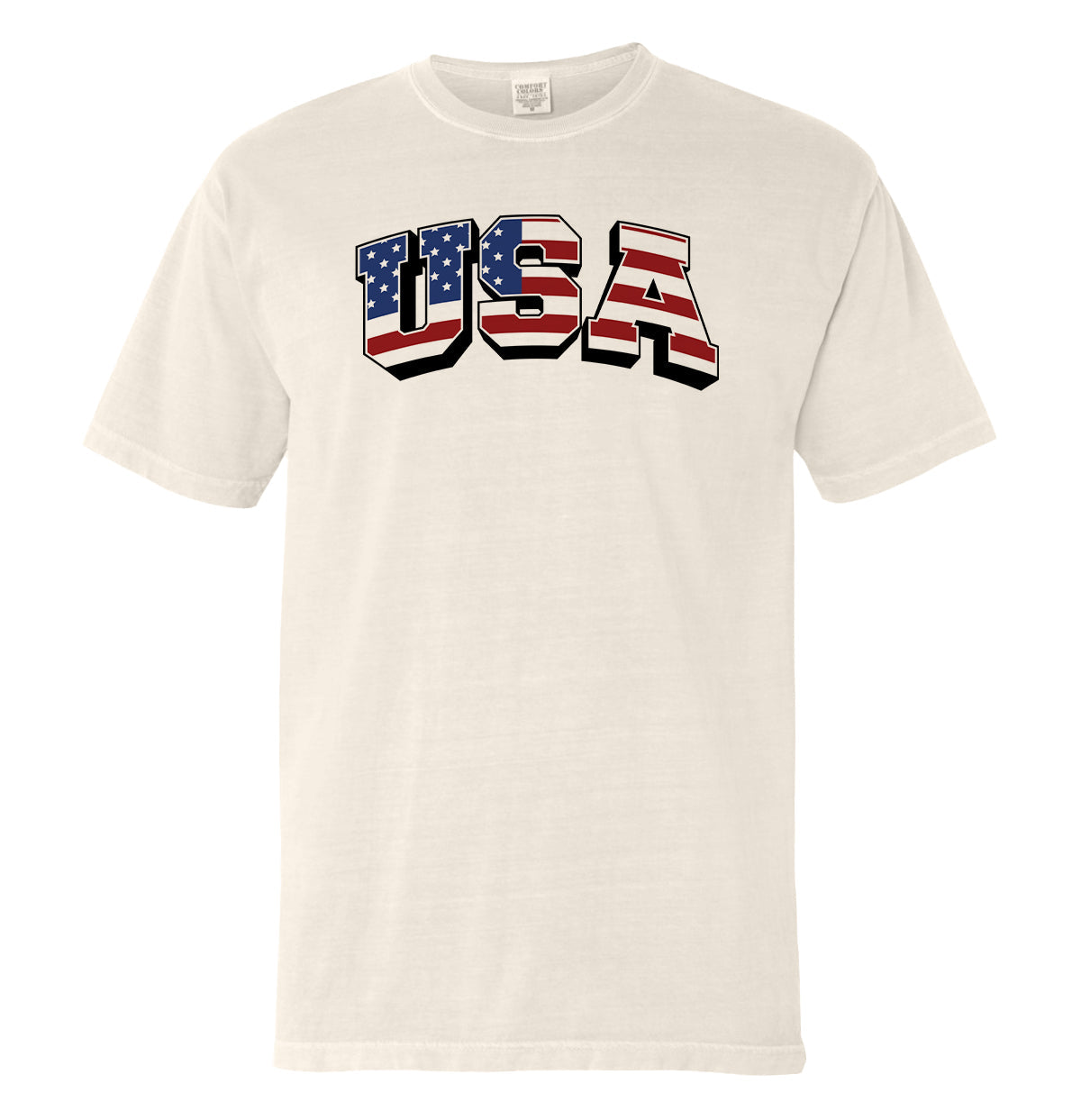 USA Flag Lettering (Front)