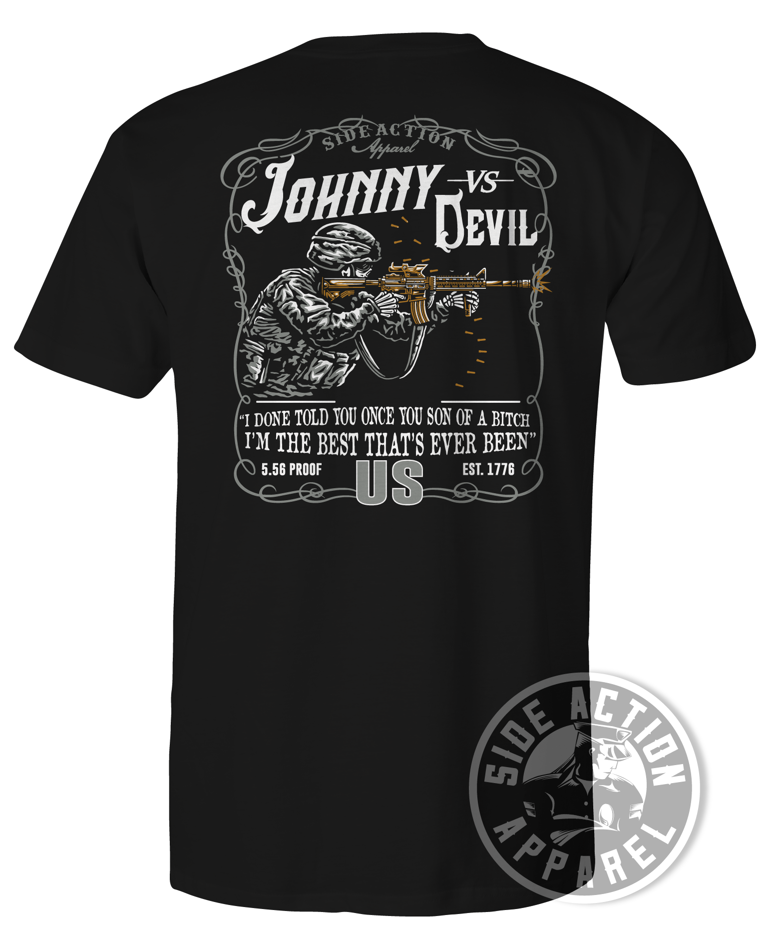 Johnny vs Devil Tee