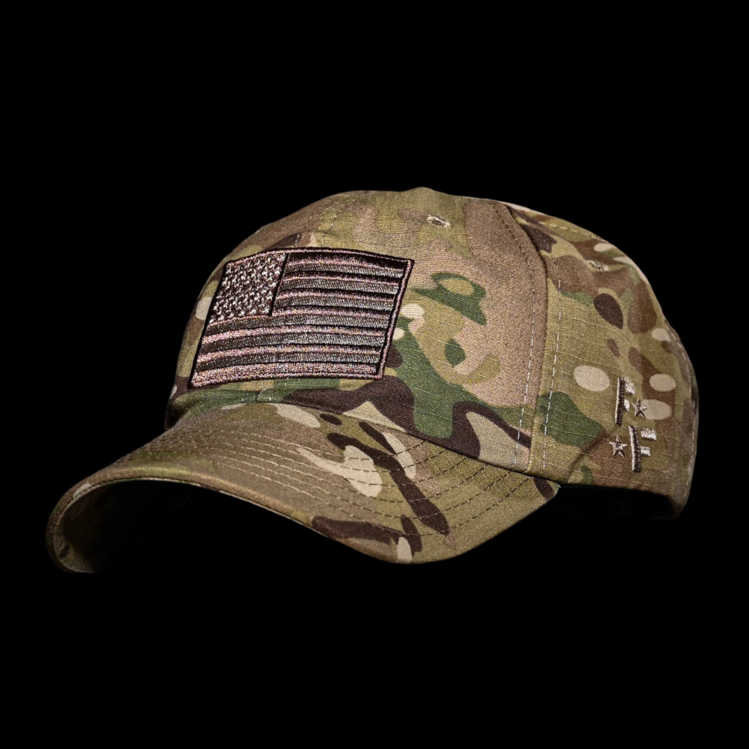 MULTICAM FULL RIPSTOP US FLAG RANGE HAT