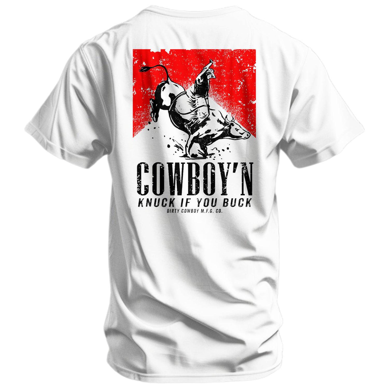 Cowboy'n | Knuck If You Buck Men's T-Shirt