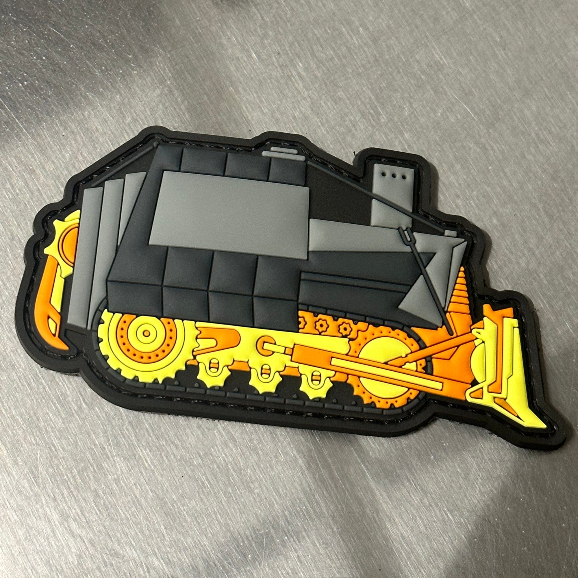 Killdozer PVC Patch - 2x4 inches, Full Color & OD Green: Unreasonable Acts by Reasonable Men