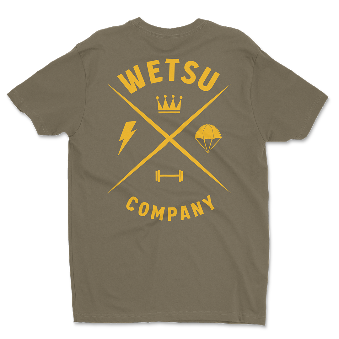 Airborne Kings and Queens Shirt Military Green