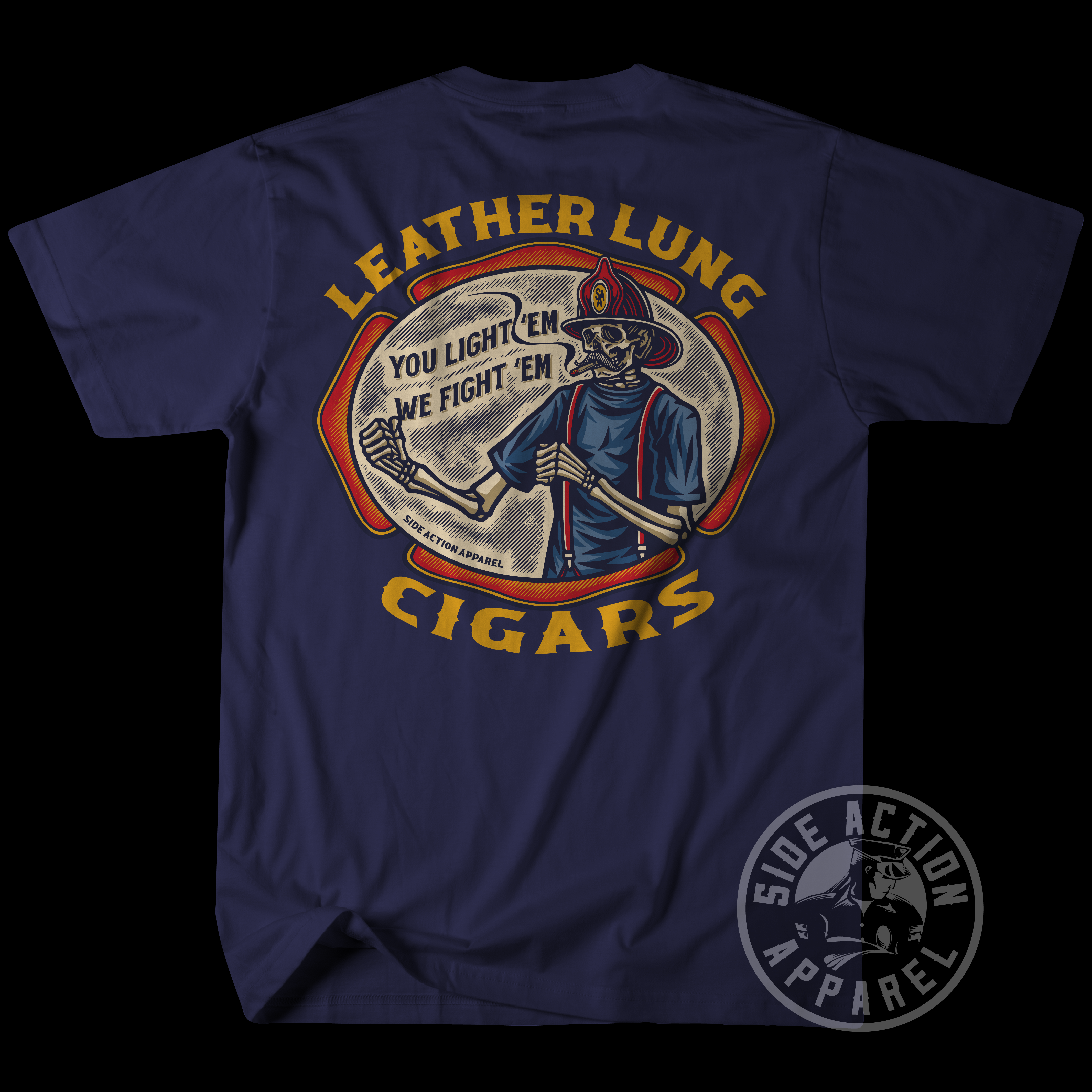 Leather Lung Cigars Tee