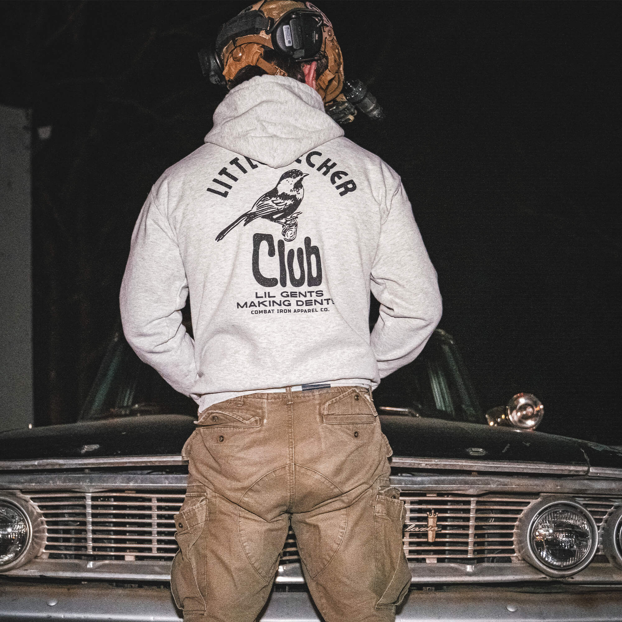 Little Pecker Club Fleece-gefütterter Hoodie