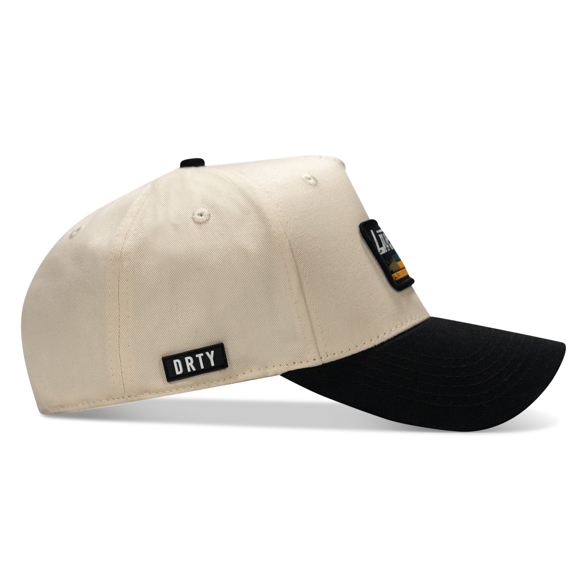 Live Dirty Western Patch Classic 5 Pannel Snapback Hat
