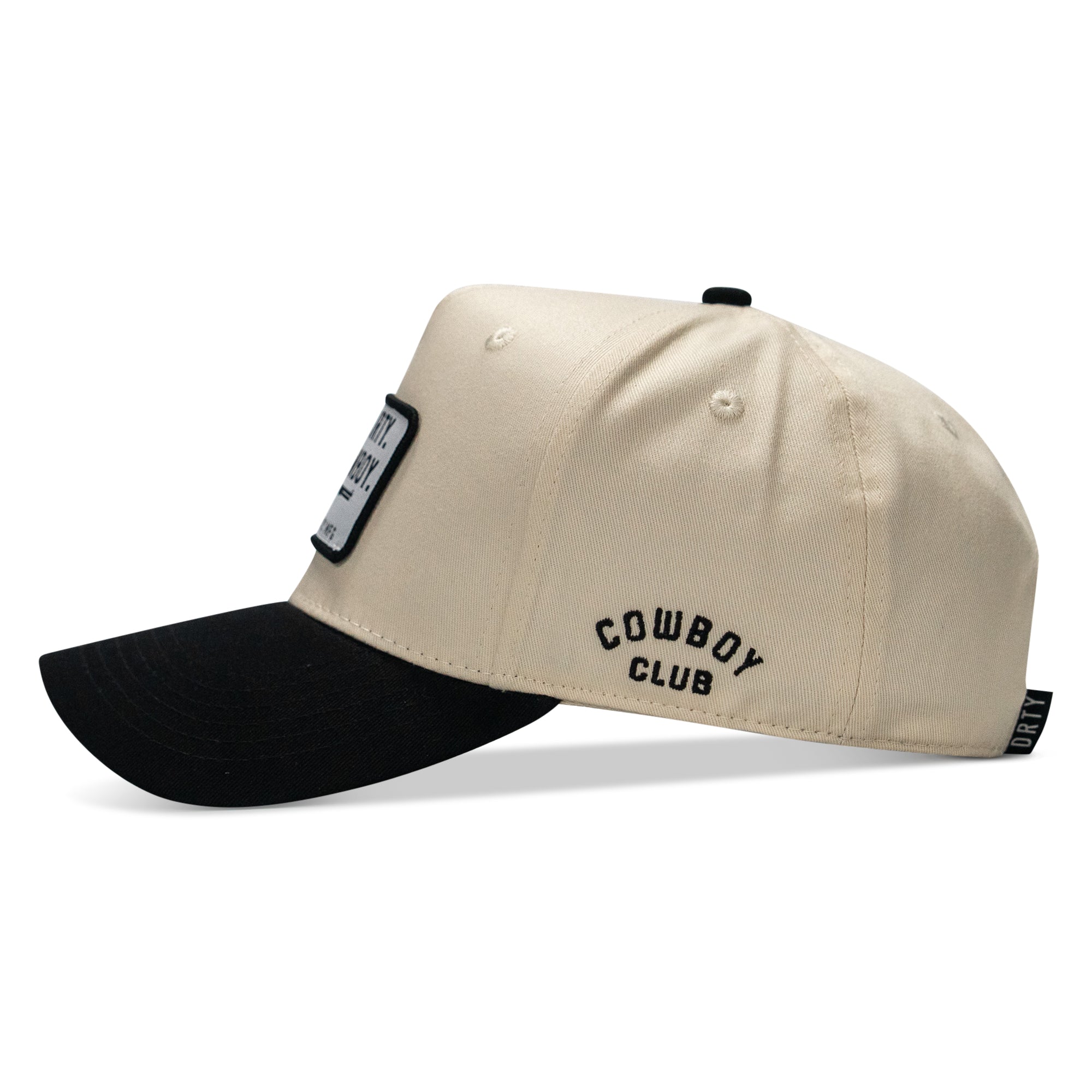 Live Dirty. Die Cowboy Patch 5 Panel Workhorse Snapback