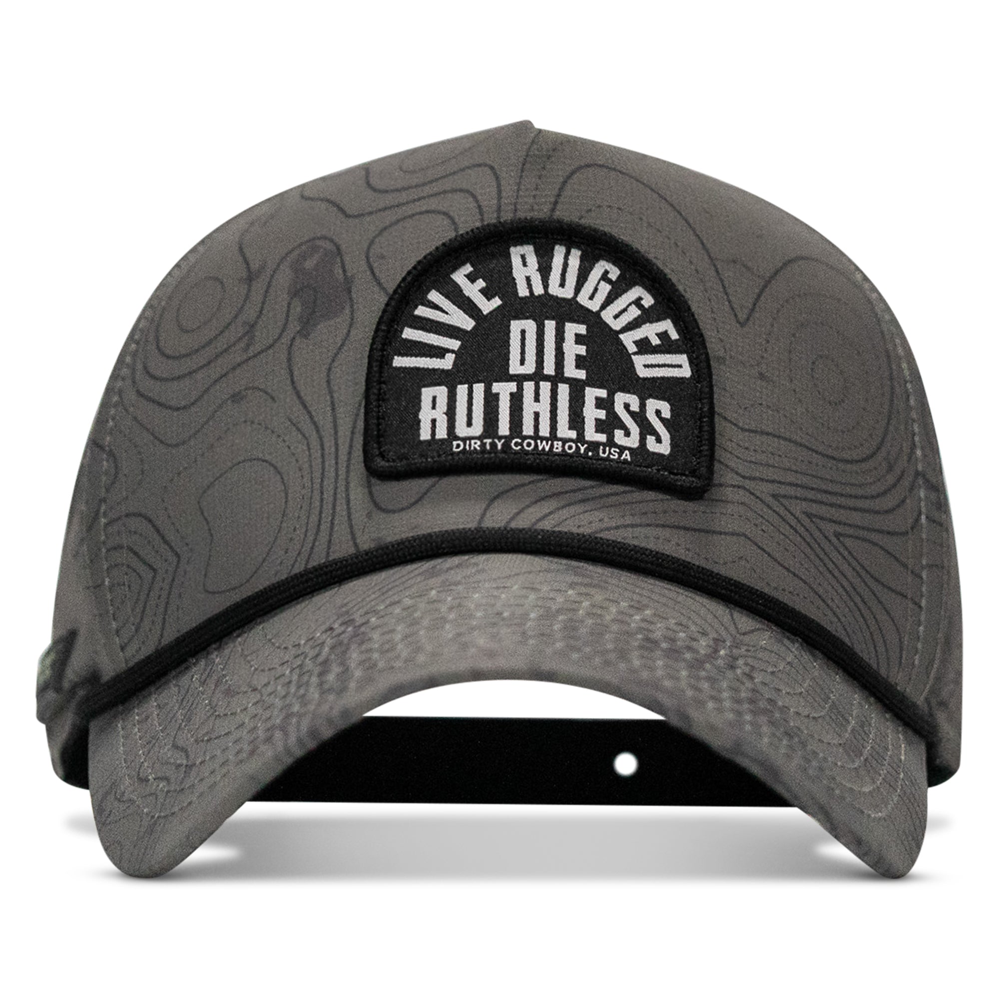 Live Rugged. Die Ruthless Patch Weekender Snapback