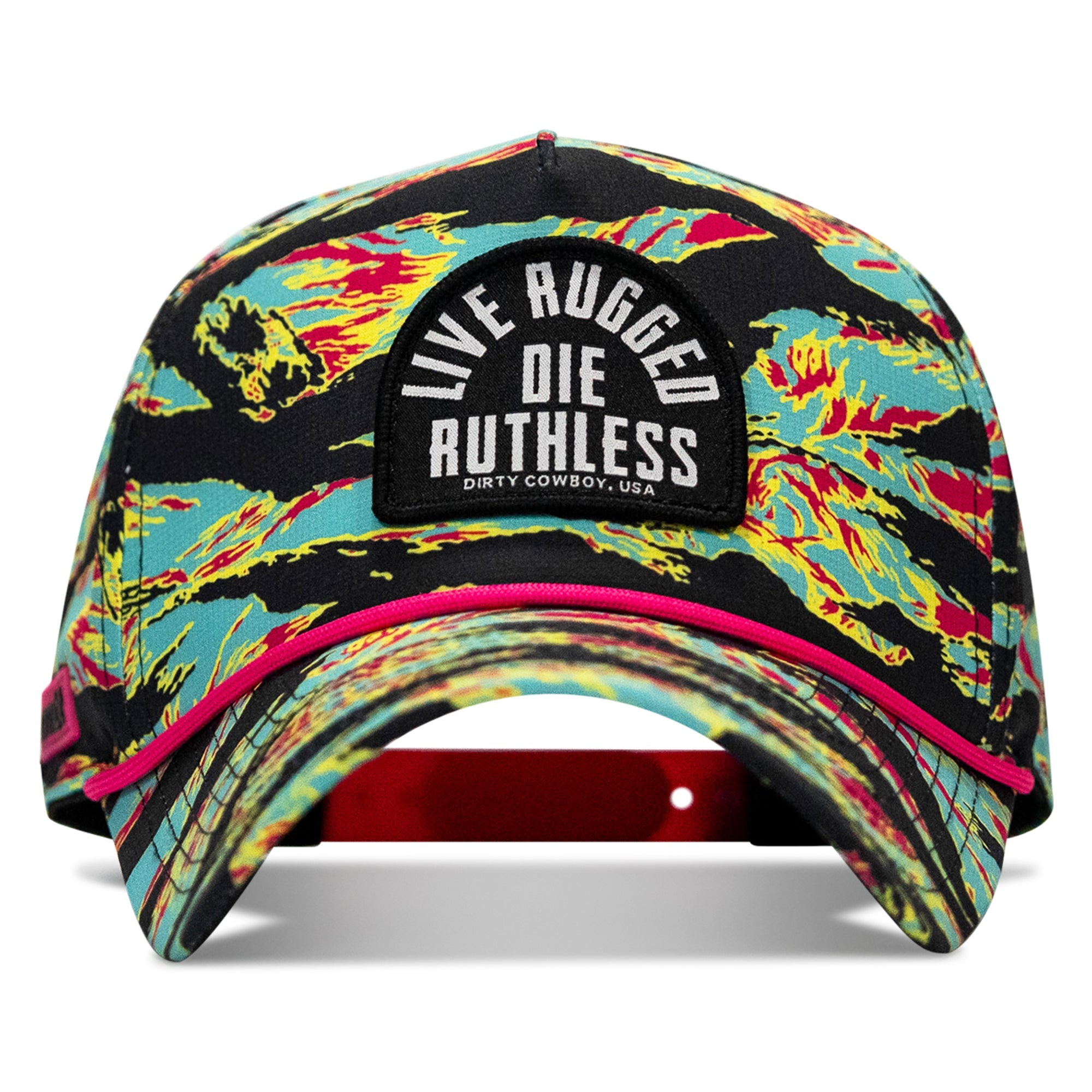 Live Rugged. Die Ruthless Patch Weekender Snapback
