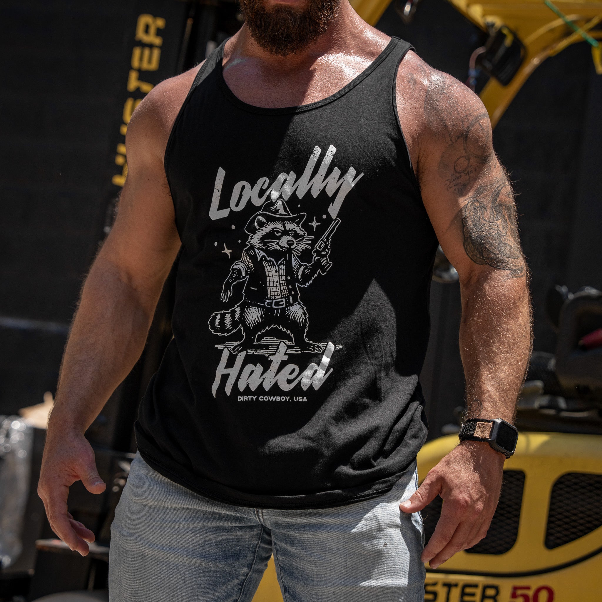 Locally Hated Men's Tank Top