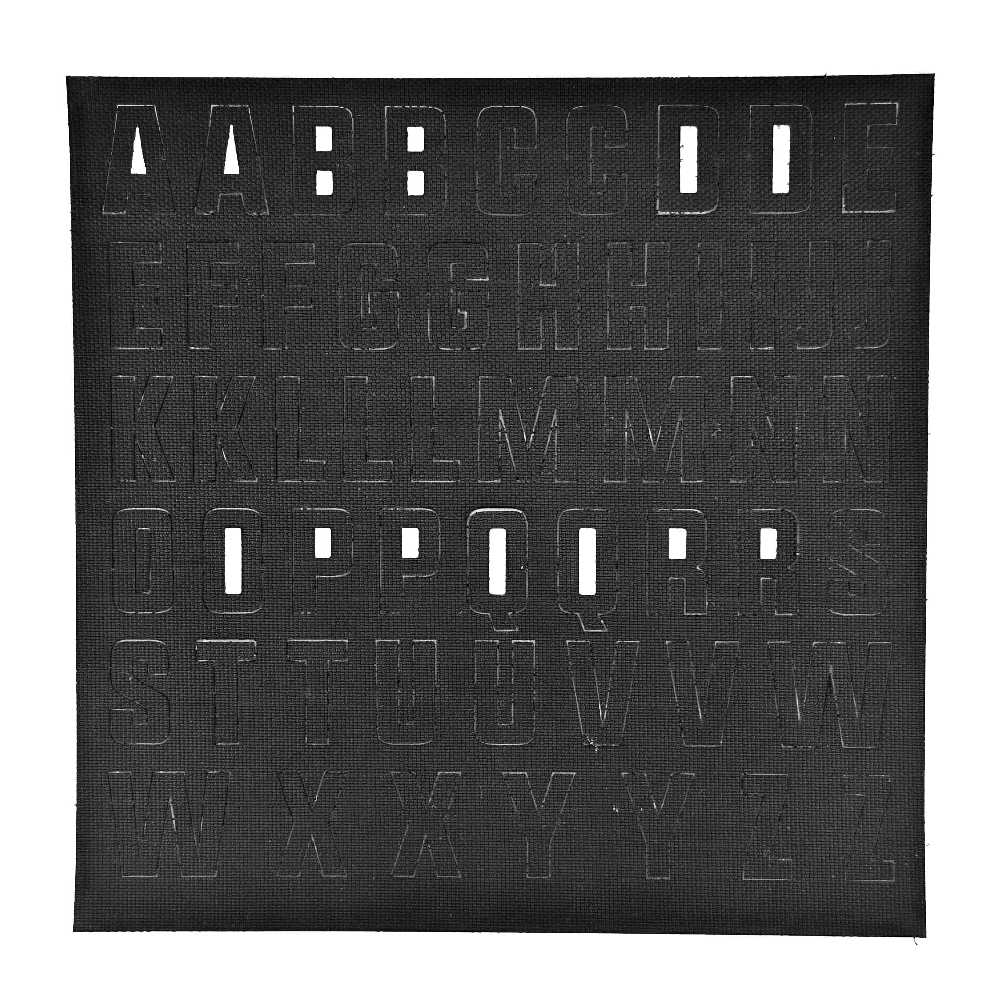 Alphabet Letters Patch Pack - CORDURA