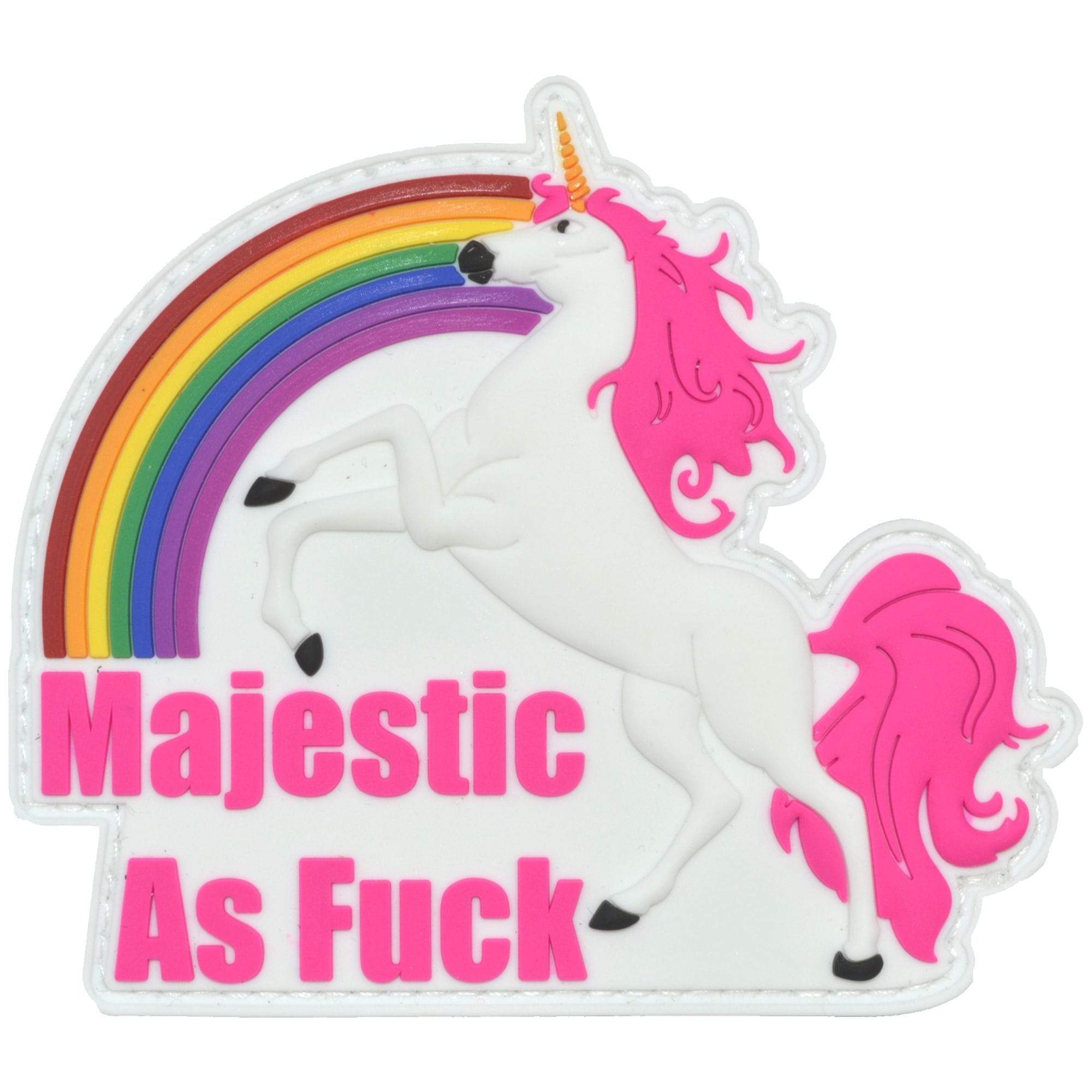 Majestic AF - 3.5 inch PVC Patch - Multiple Colors