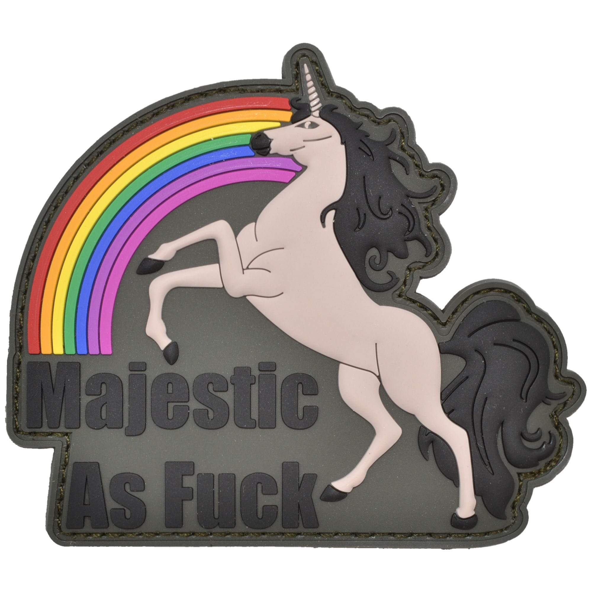 Majestic AF - 3.5 inch PVC Patch - Multiple Colors