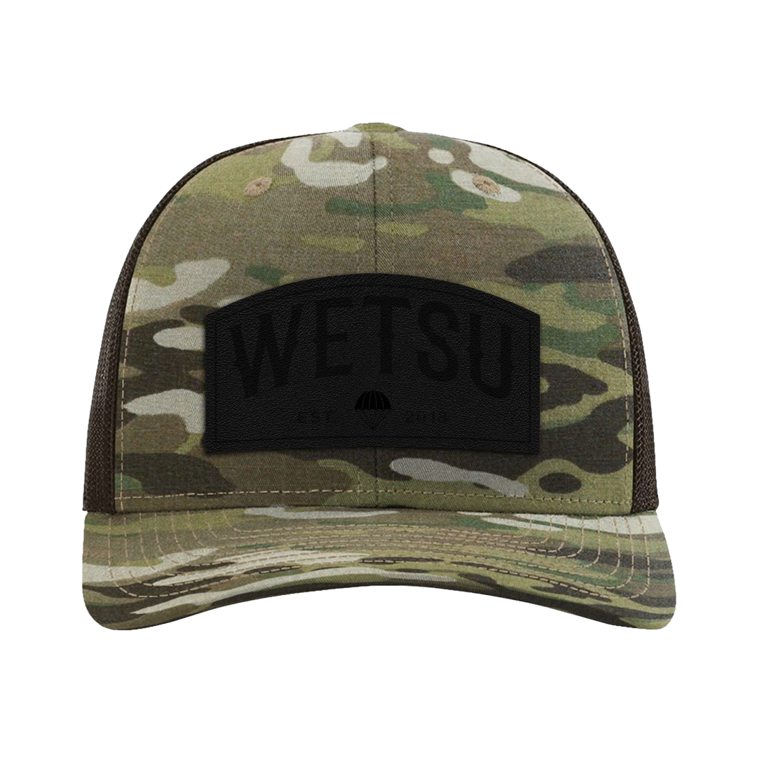 Wetsu Badge Leather Patch Tactical Snapback