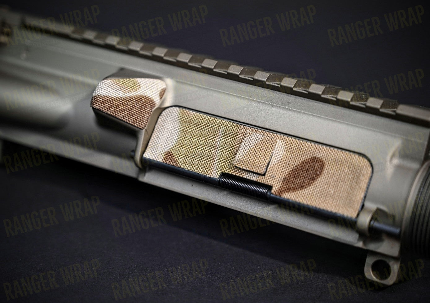 AR-15/M4 Dust Cover & Brass Deflector Combo - Wrap in Cordura Fabric