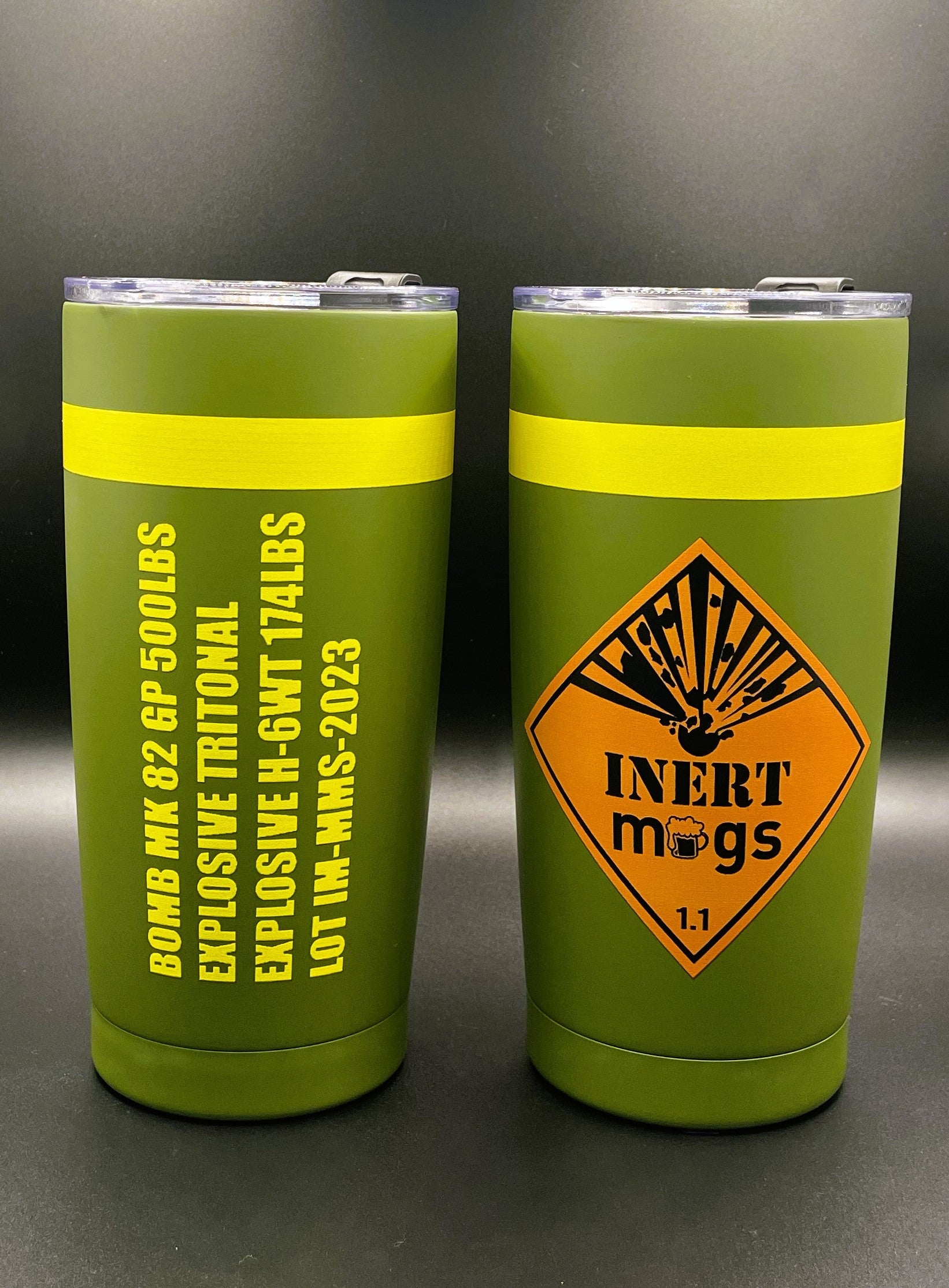 20z Bomb Tumbler - Inspired by the Strength of a 500lb Giant