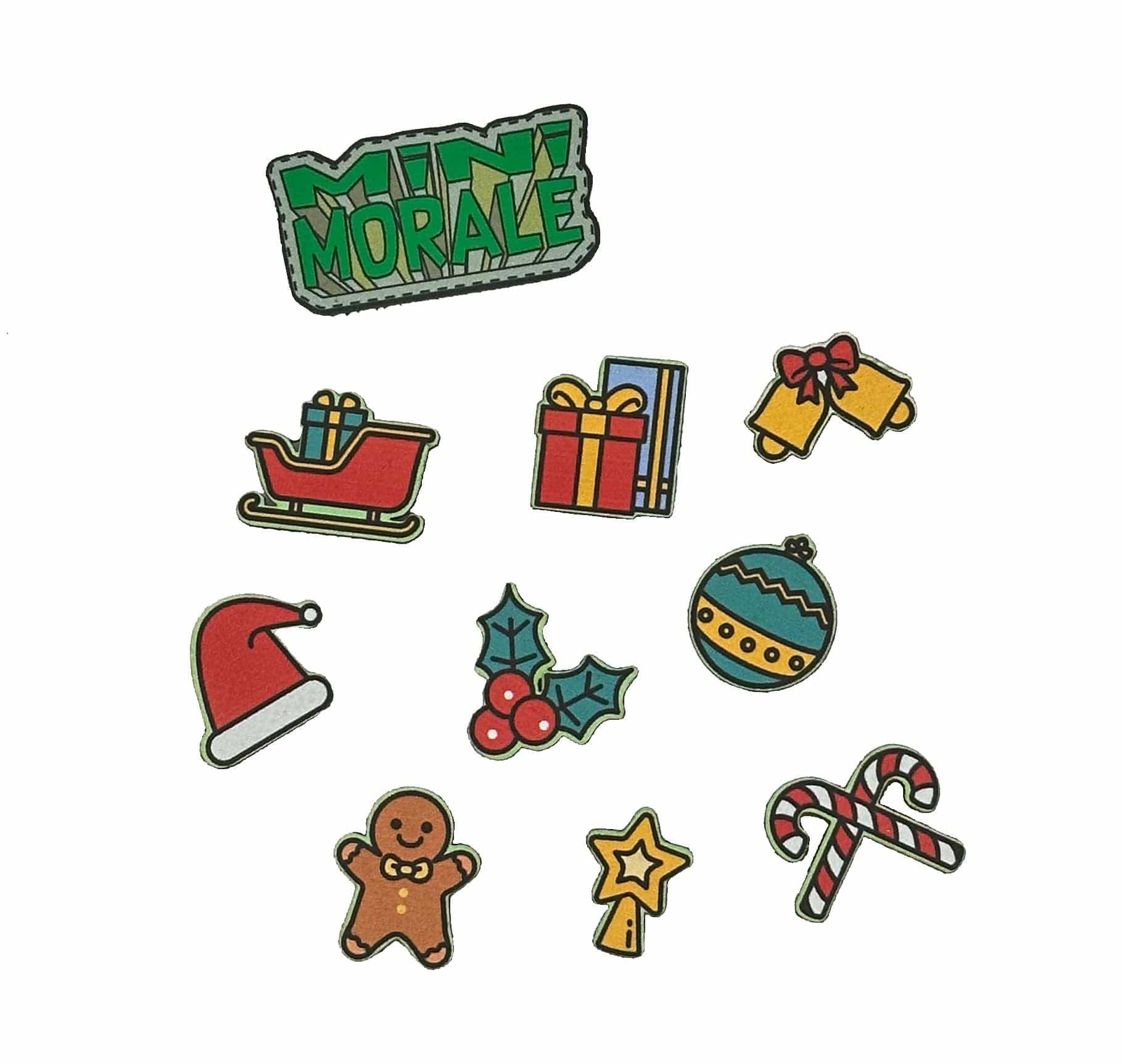 Mini Morale - Christmas Ornament Patch Pack 1