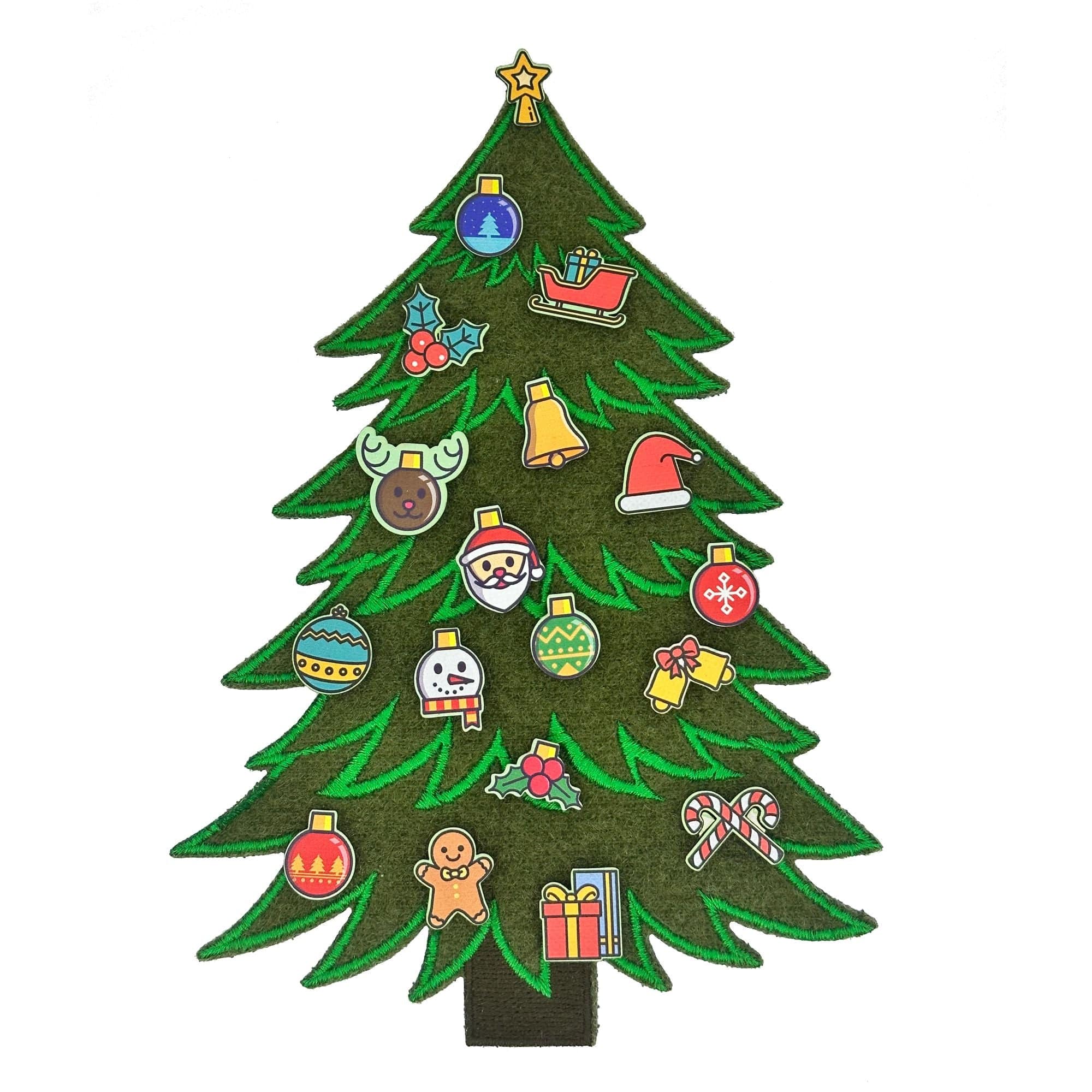 Mini Morale - Christmas Ornament Patch Pack 1