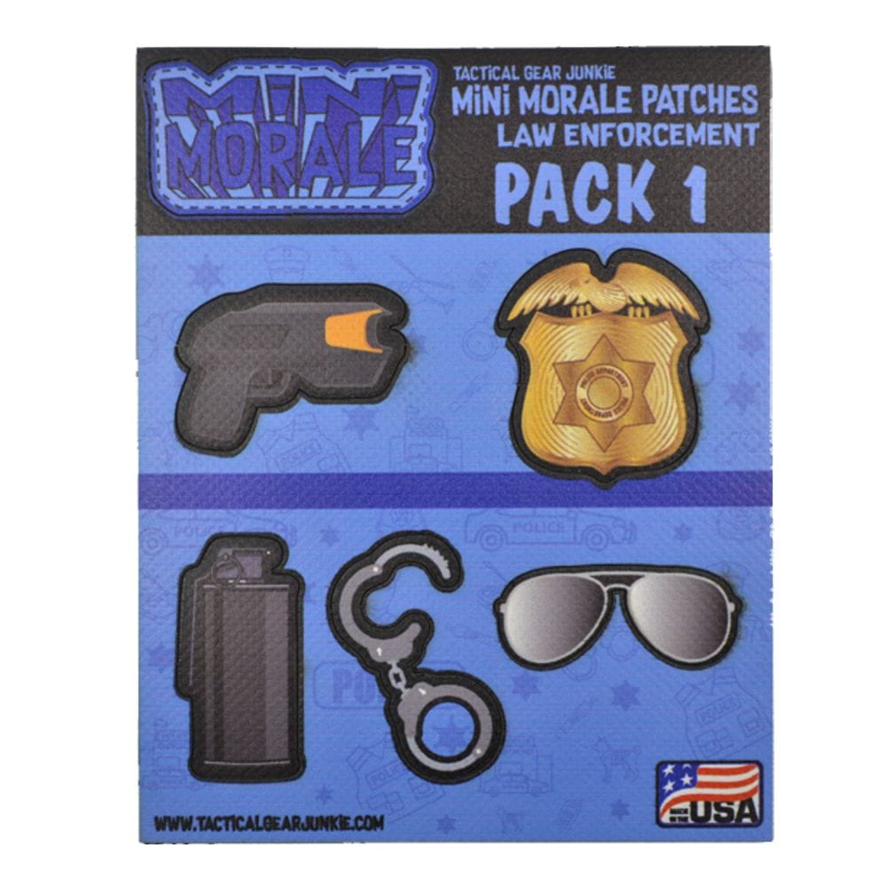 Mini Morale - Police Patch Pack 1