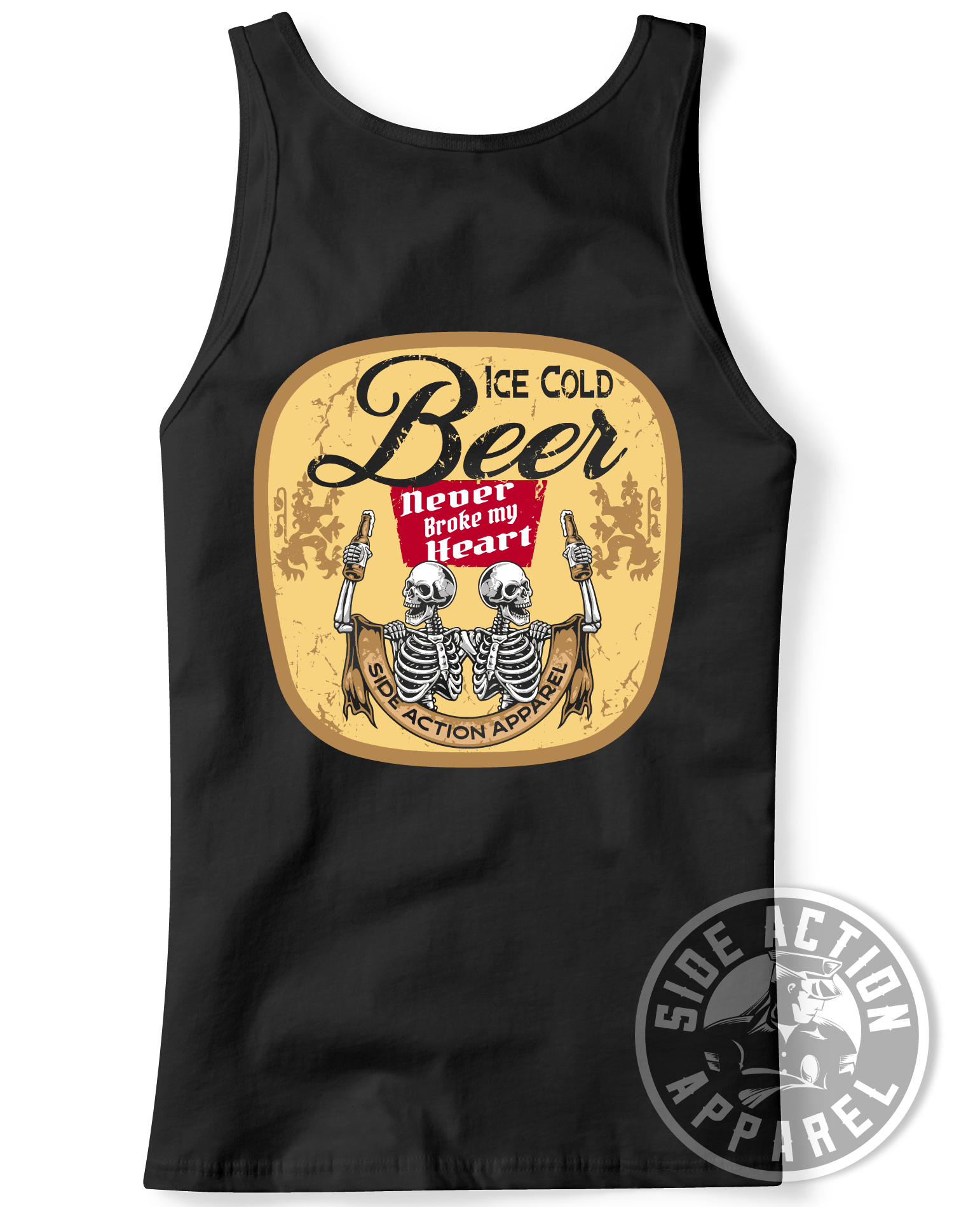 Tank Top - Beer Never Broke My Heart