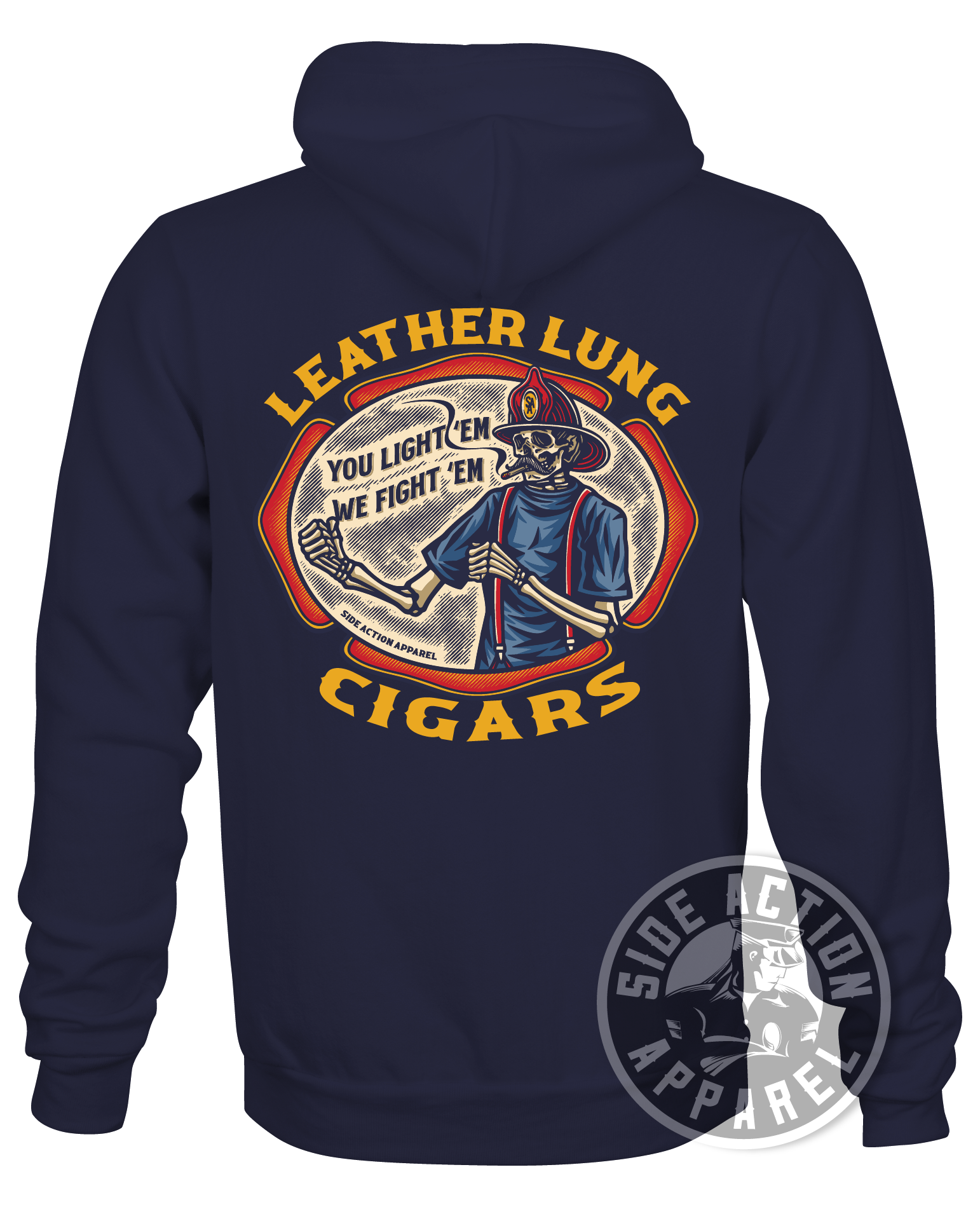 Leather Lung Cigars Hoodie