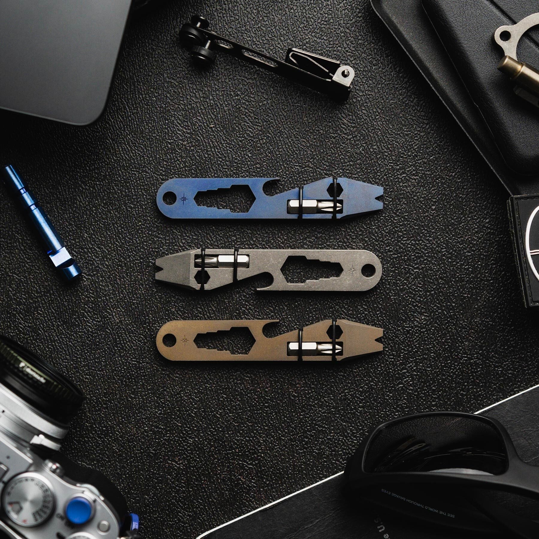 Titanium Keychain Multi-Tool