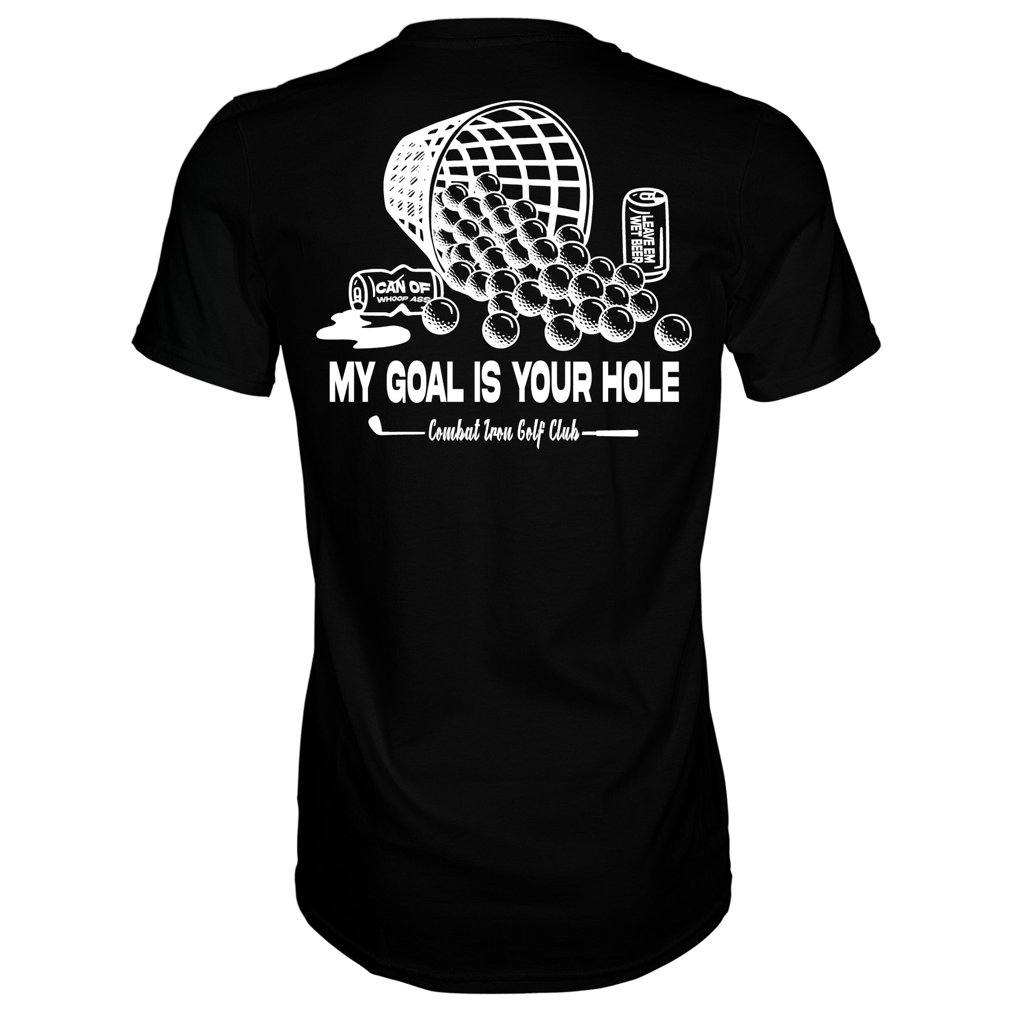 My Goal Is Your Hole Golf Club Herren T-Shirt