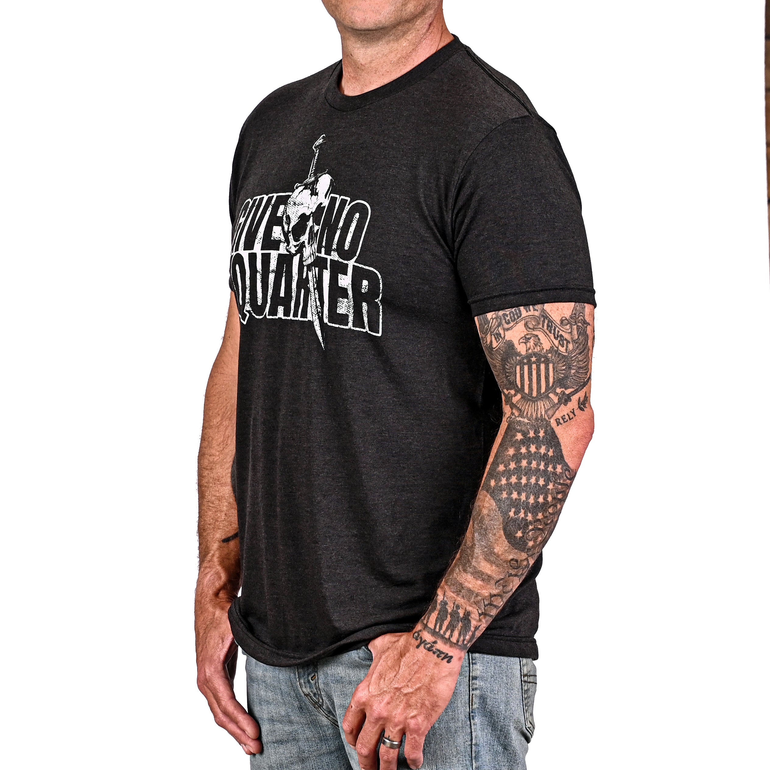 Men's Give No Quarter Patriotic T-Shirt