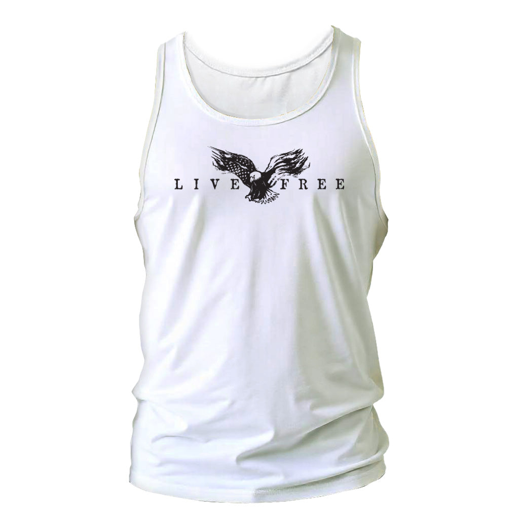 Men's Live Free Patriotic Tank Top