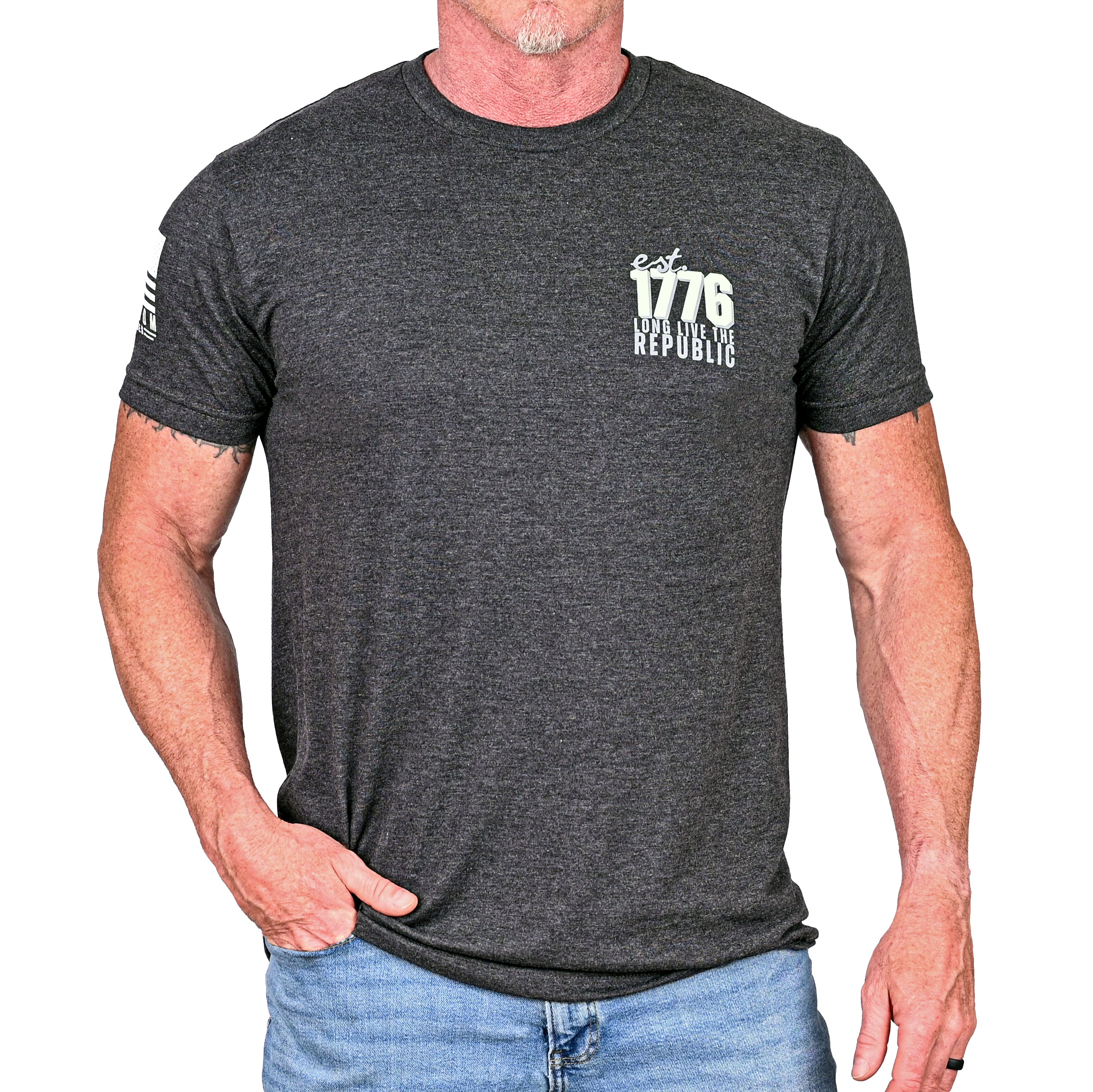 Men's Long Live The Republic Patriotic T-Shirt