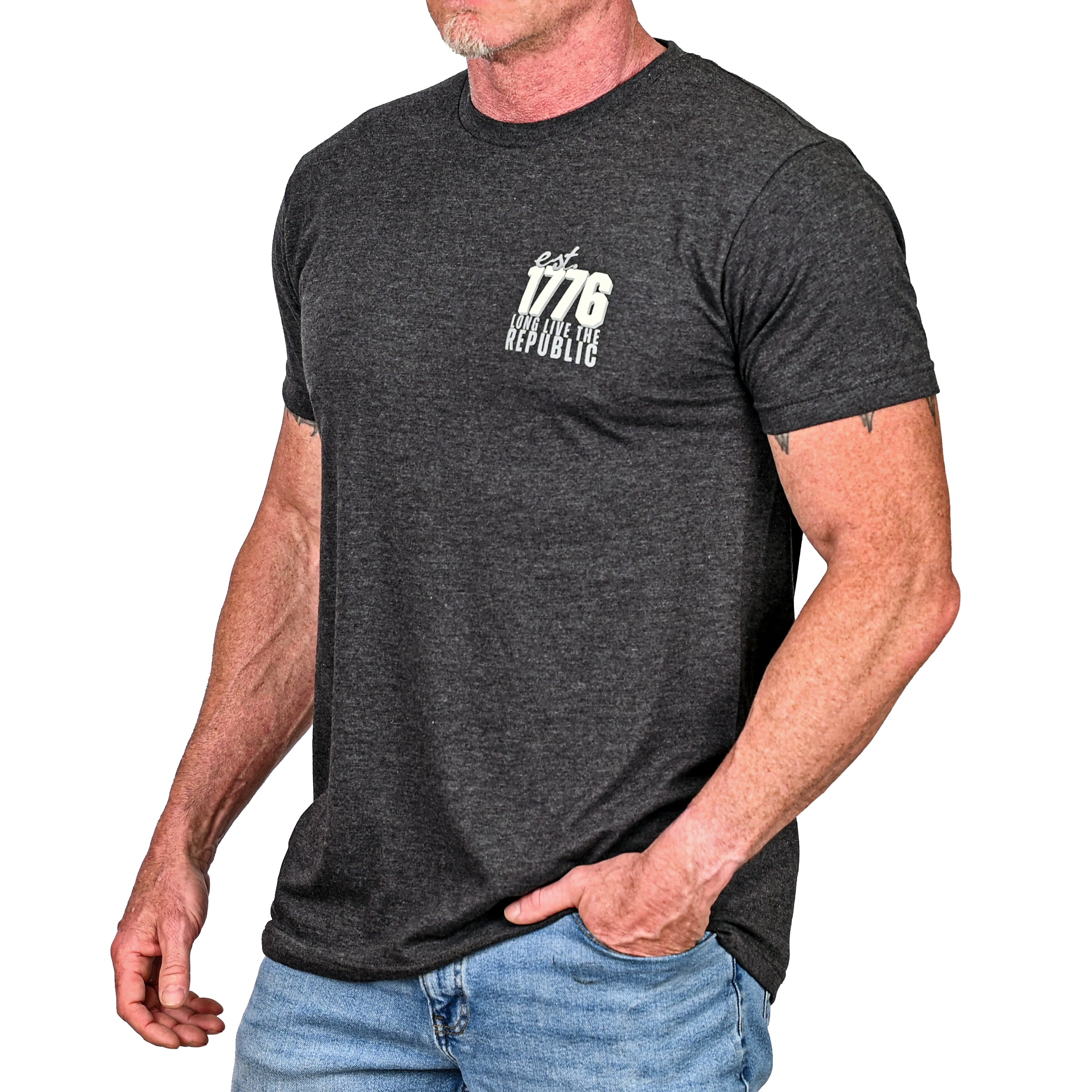 Men's Long Live The Republic Patriotic T-Shirt