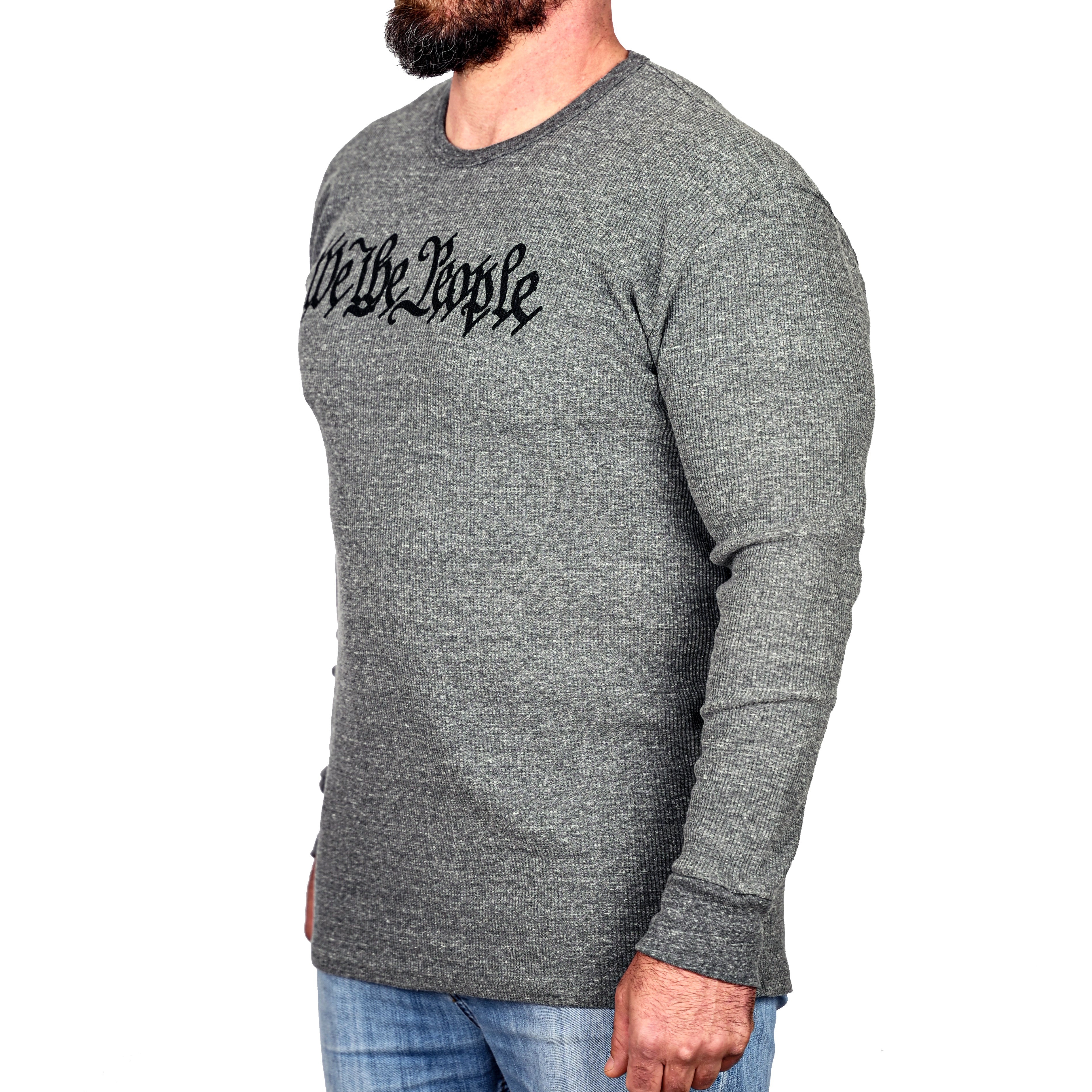 Men's "We The People" Patriotic Long Sleeve Thermal