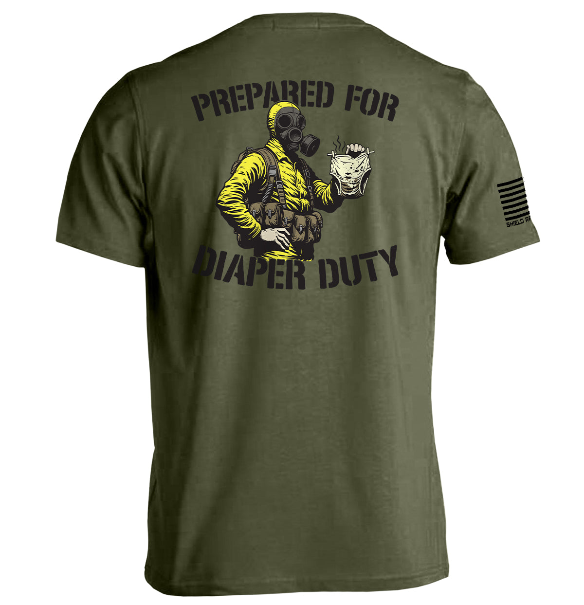 Prepared For Diaper Duty Hazmat Suit