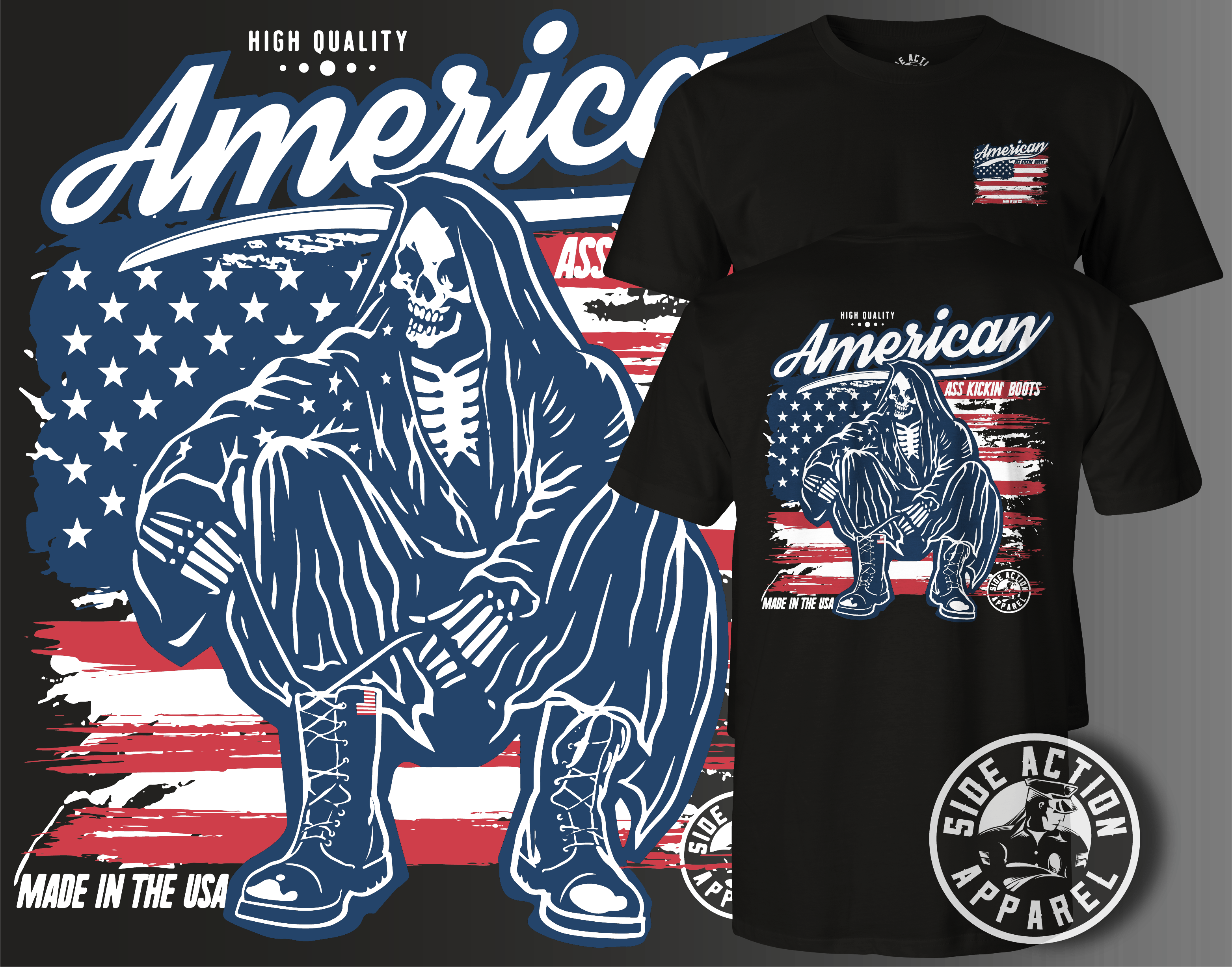 American Boots Tee